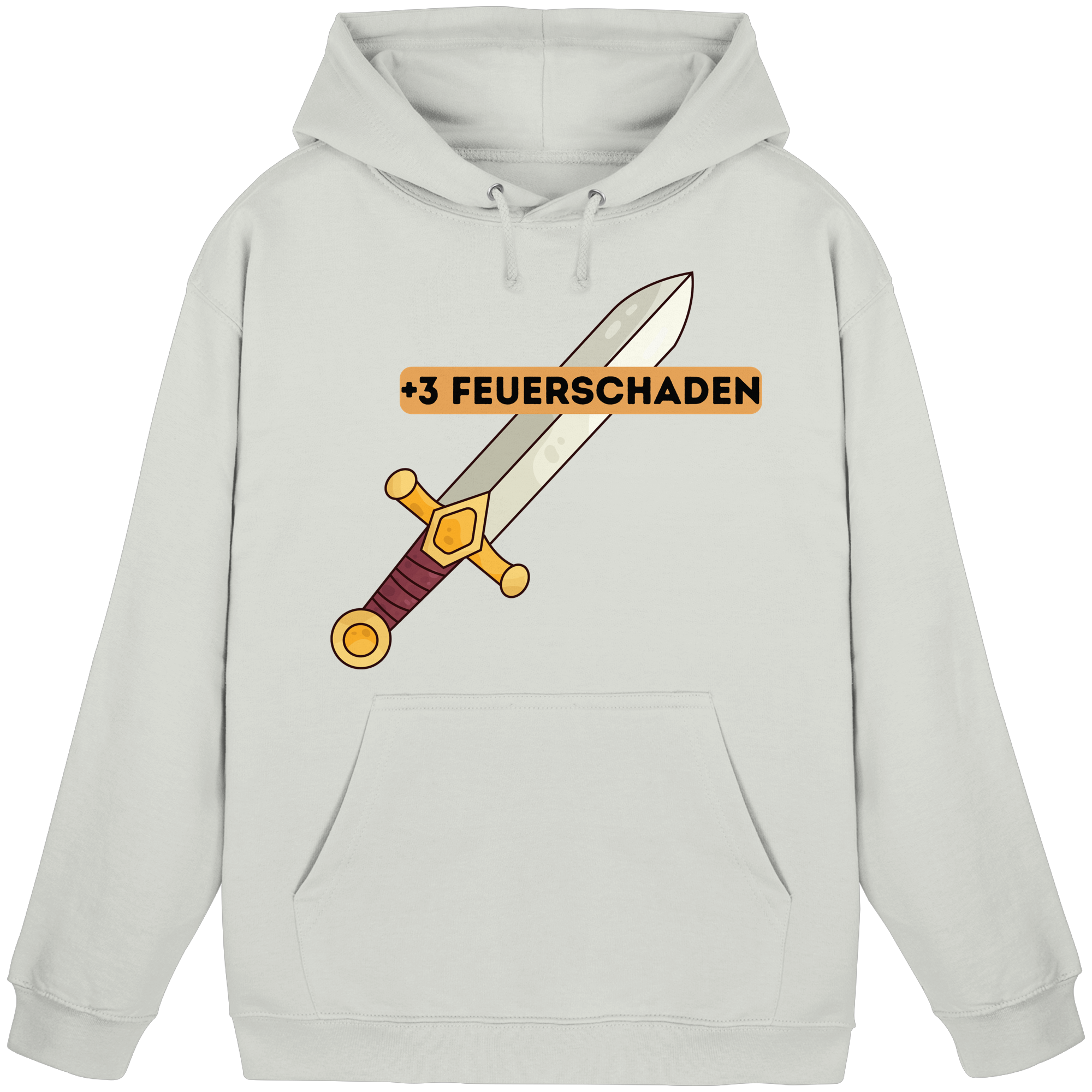 +3 Feuerschaden - Basic Unisex Hoodie
