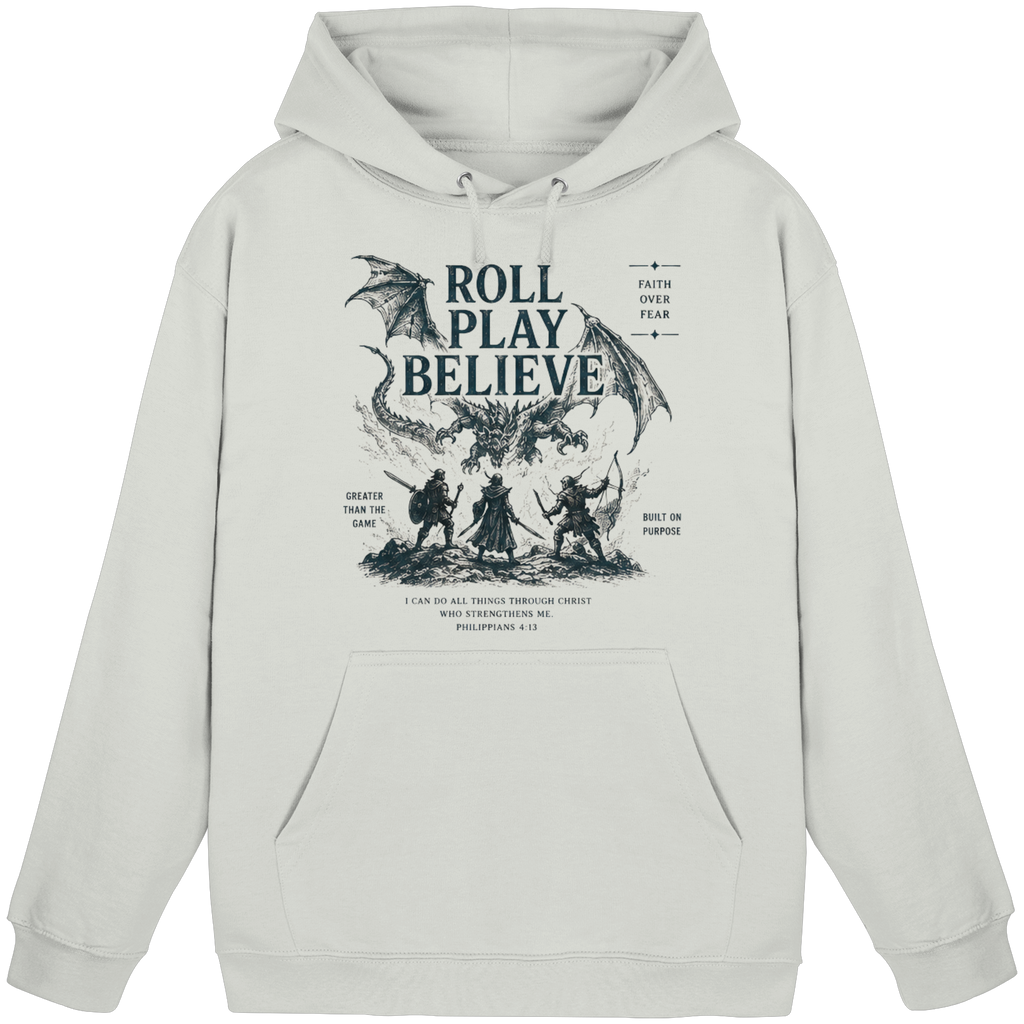 Roll. Play. Believe. - Basic Unisex Hoodie