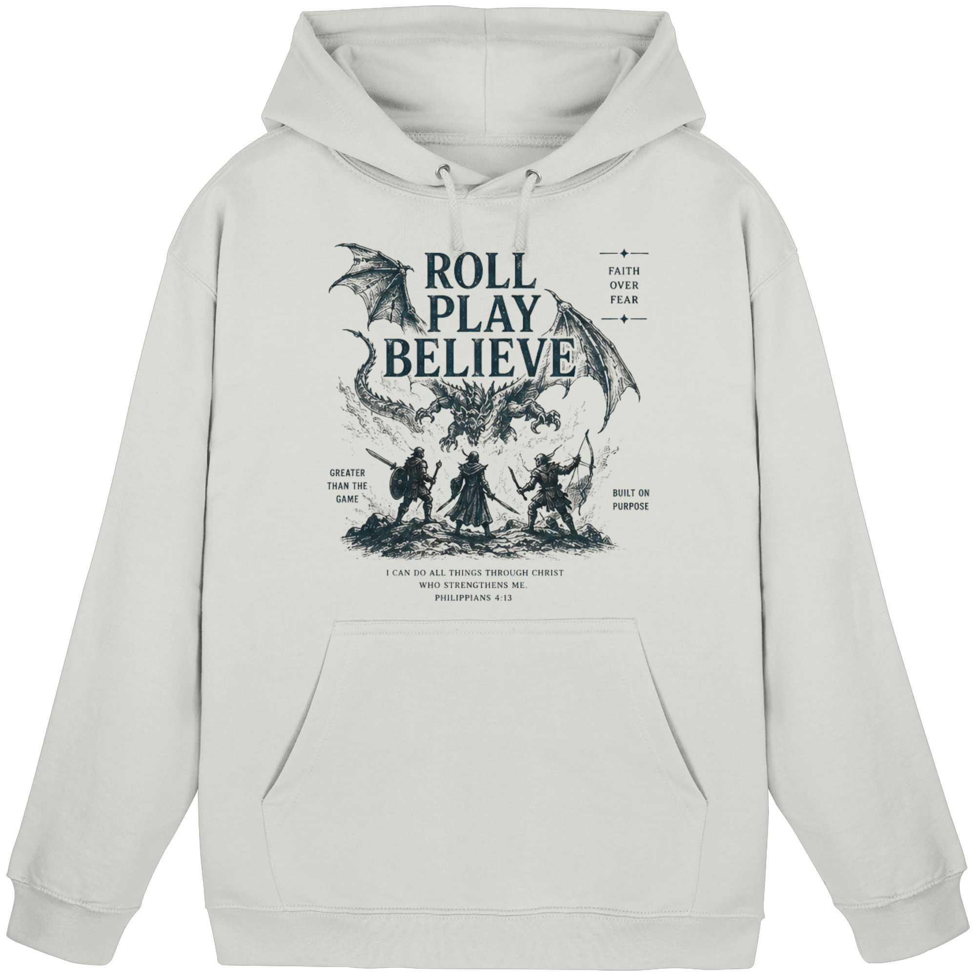 Roll. Play. Believe. - Basic Unisex Hoodie