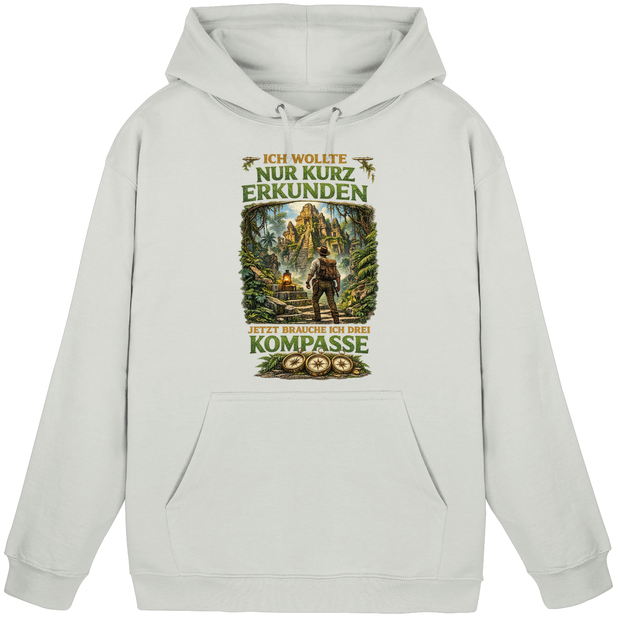 Nur kurz erkunden - Basic Unisex Hoodie