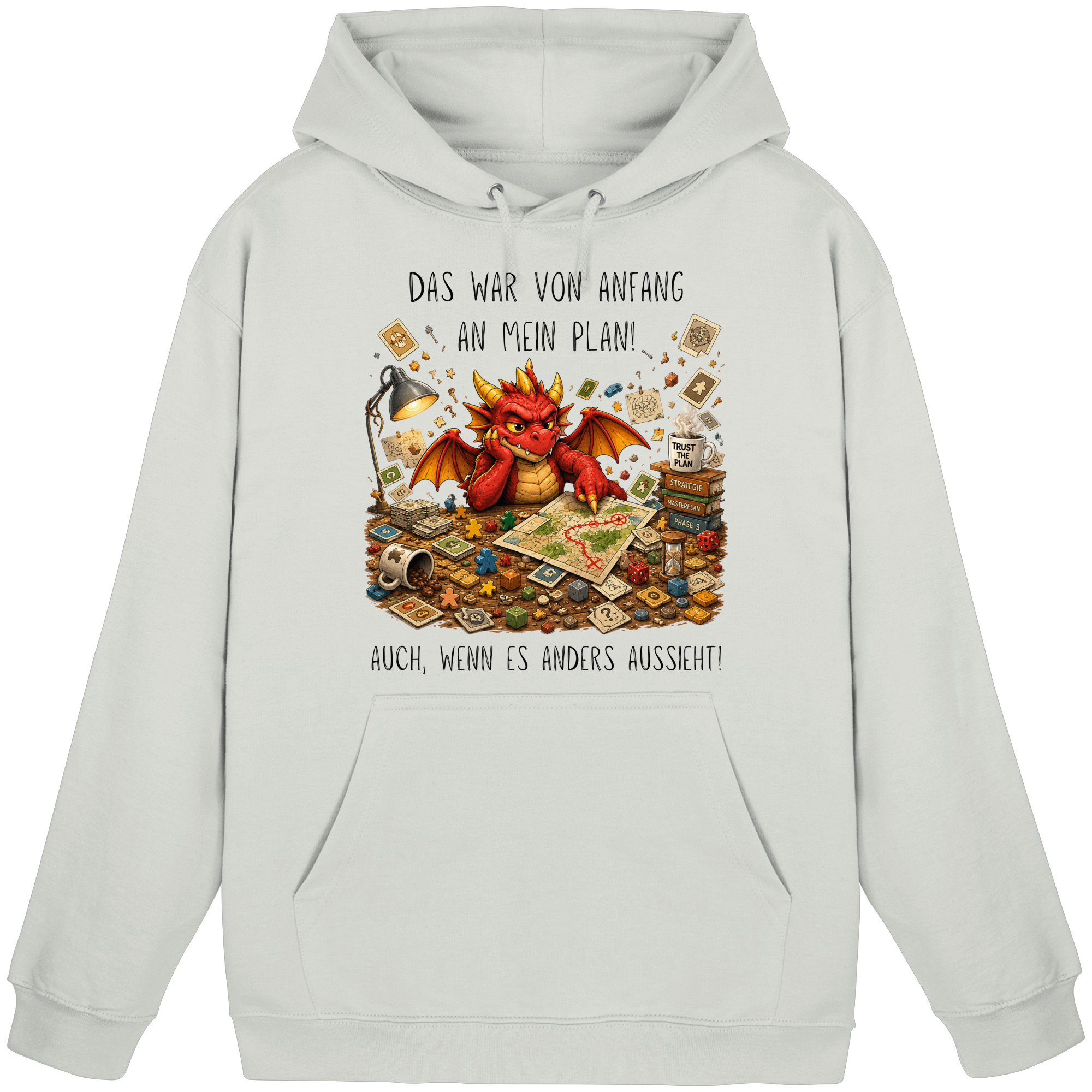 Vertrau dem Plan - Basic Unisex Hoodie