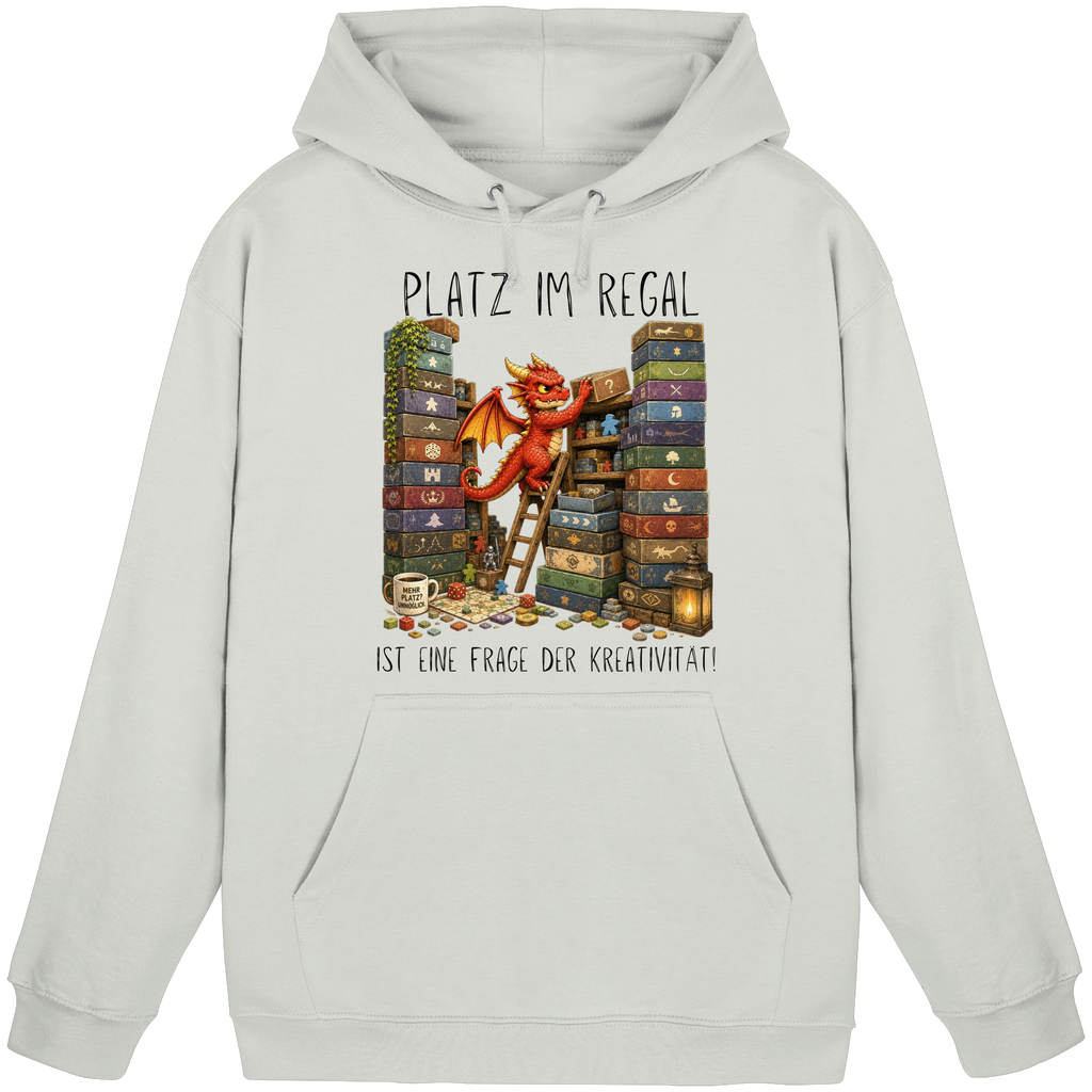 Platz im Regal ist eine Frage der Kreativität. - Basic Unisex Hoodie