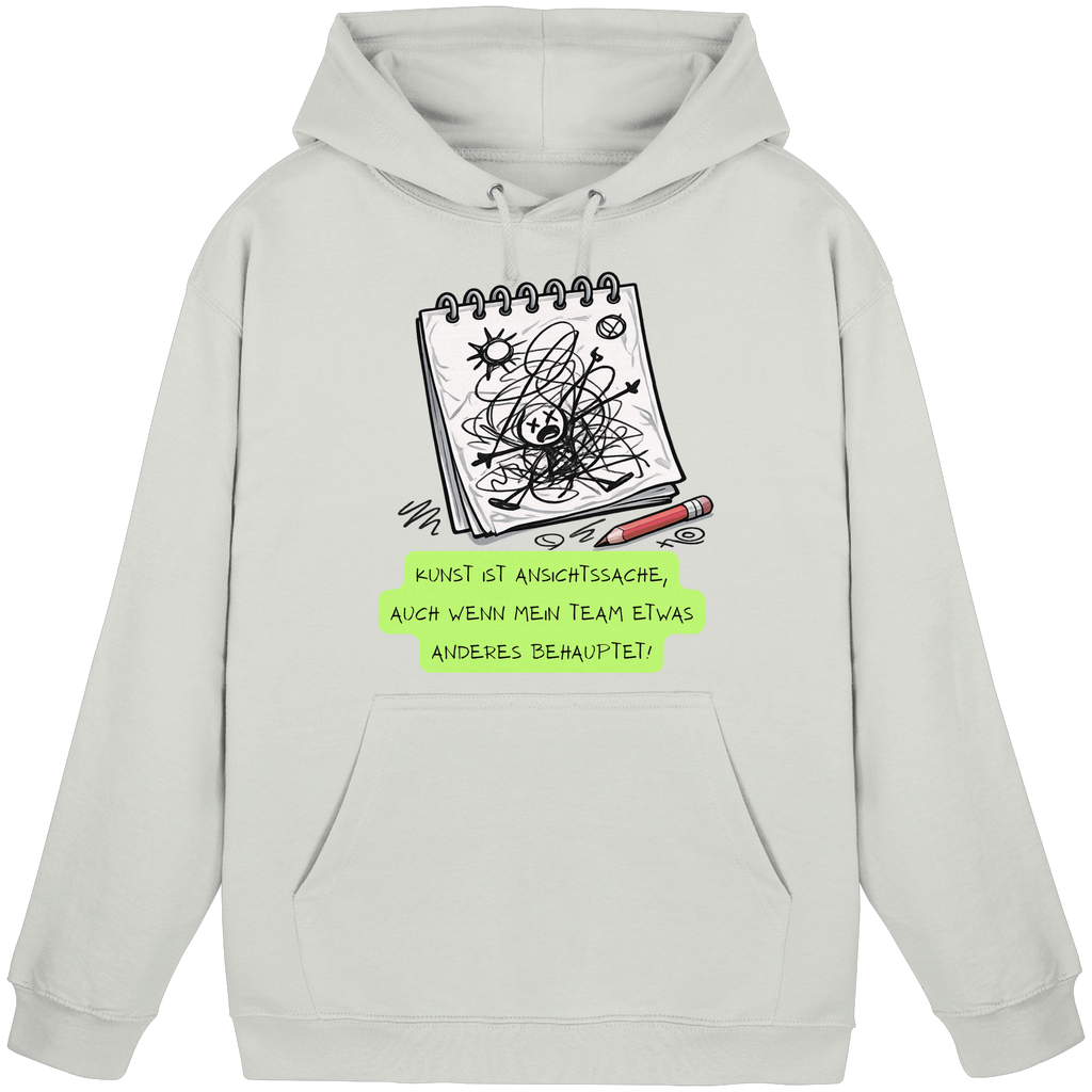 Kunst ist Ansichtssache - Basic Unisex Hoodie