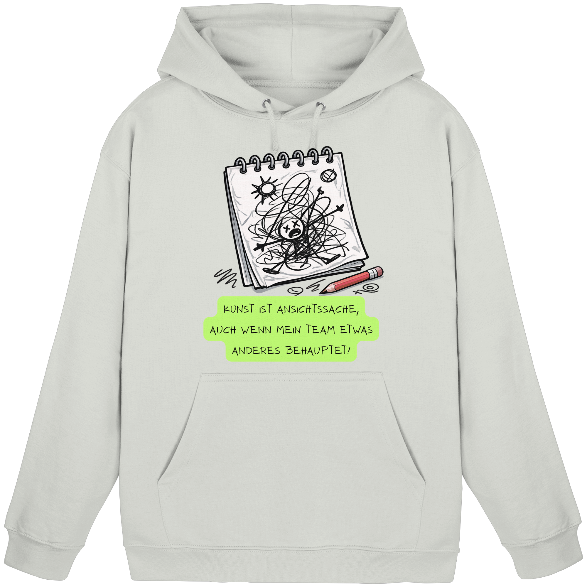 Kunst ist Ansichtssache - Basic Unisex Hoodie