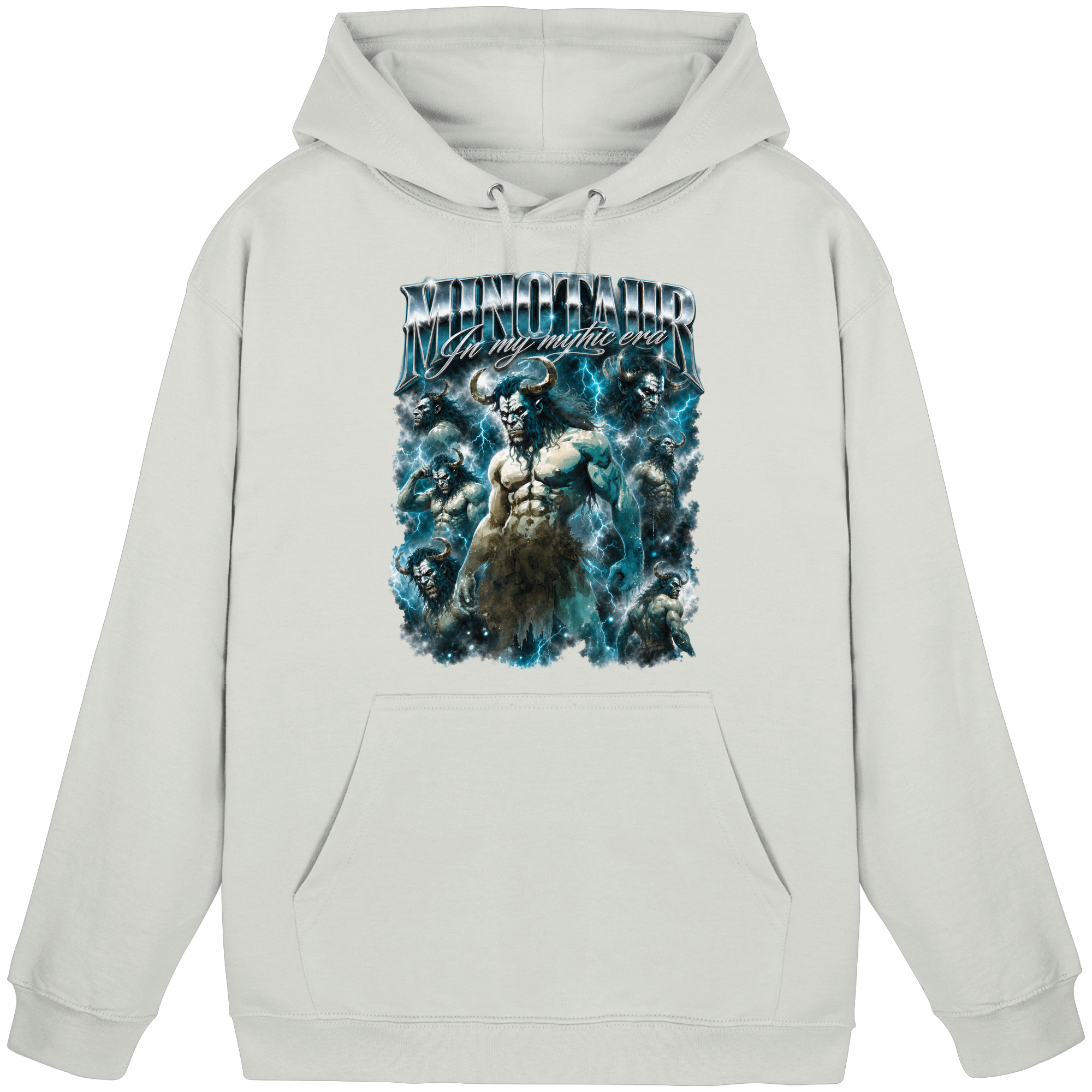 Minotaur in My Mythic Era - Basic Unisex Hoodie