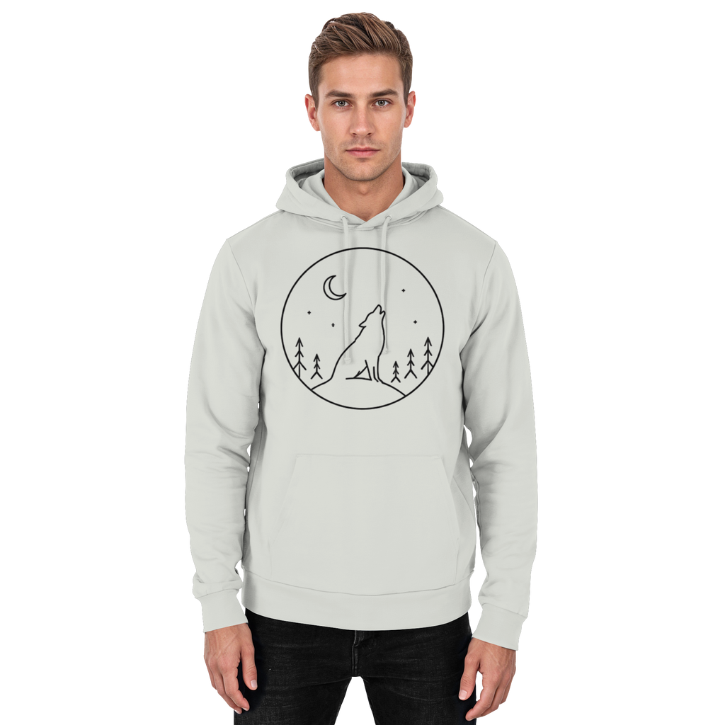 Die Nacht beginnt. - Basic Unisex Hoodie