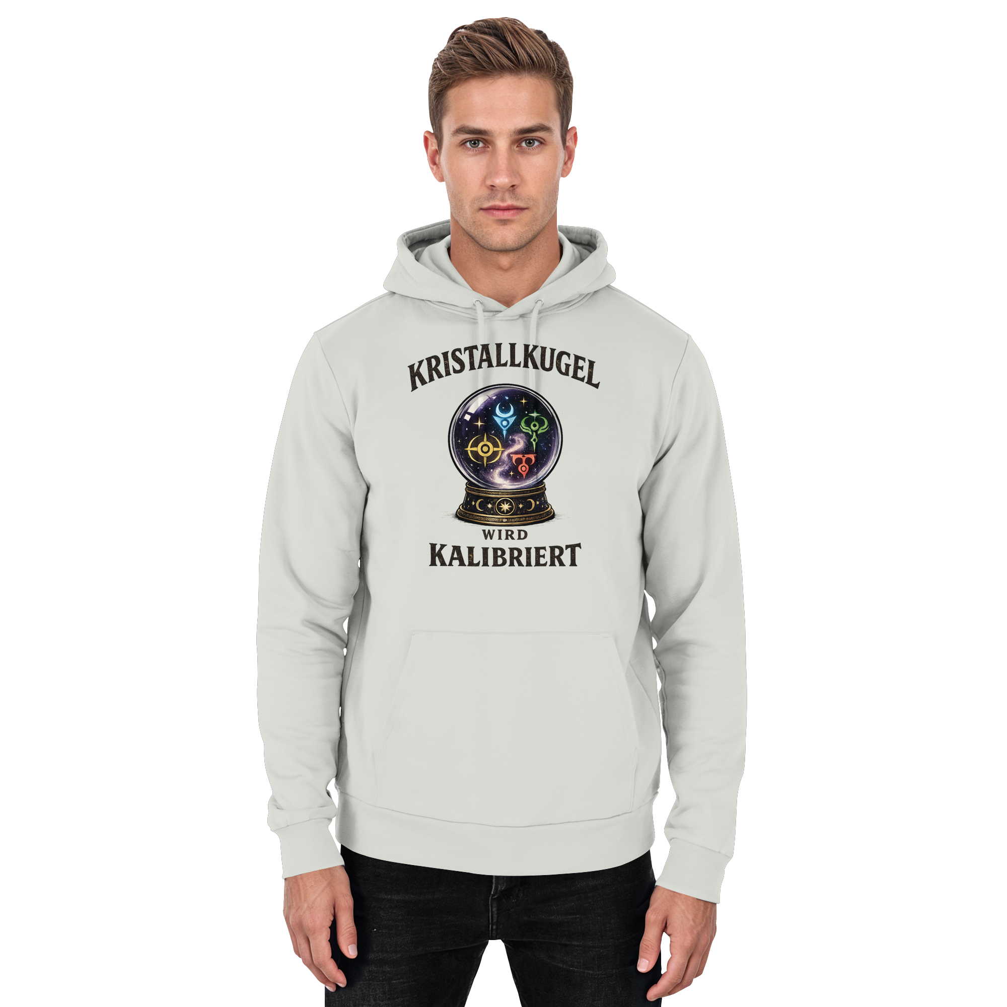 Kristallkugel wird kalibriert - Basic Unisex Hoodie
