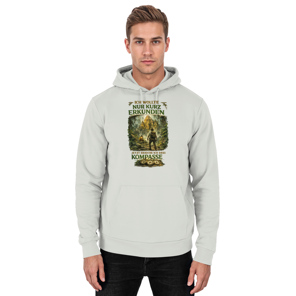 Nur kurz erkunden - Basic Unisex Hoodie