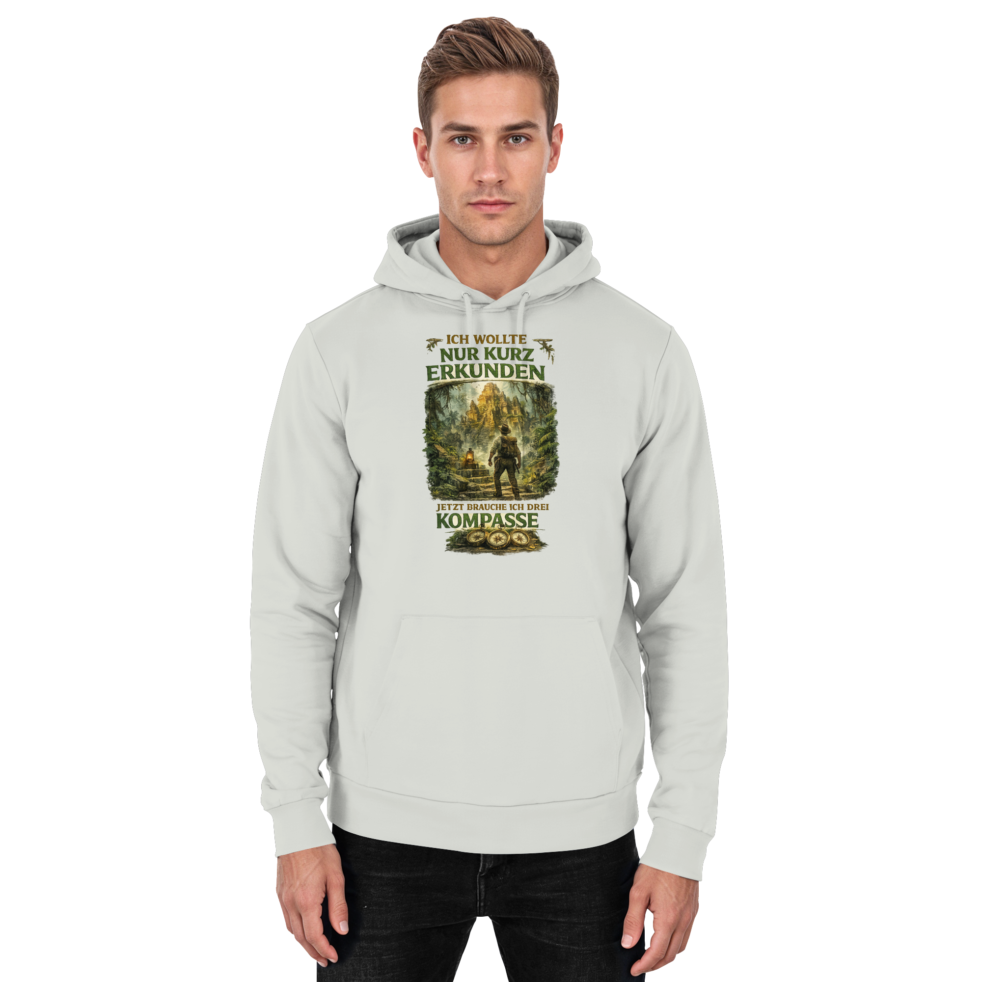 Nur kurz erkunden - Basic Unisex Hoodie
