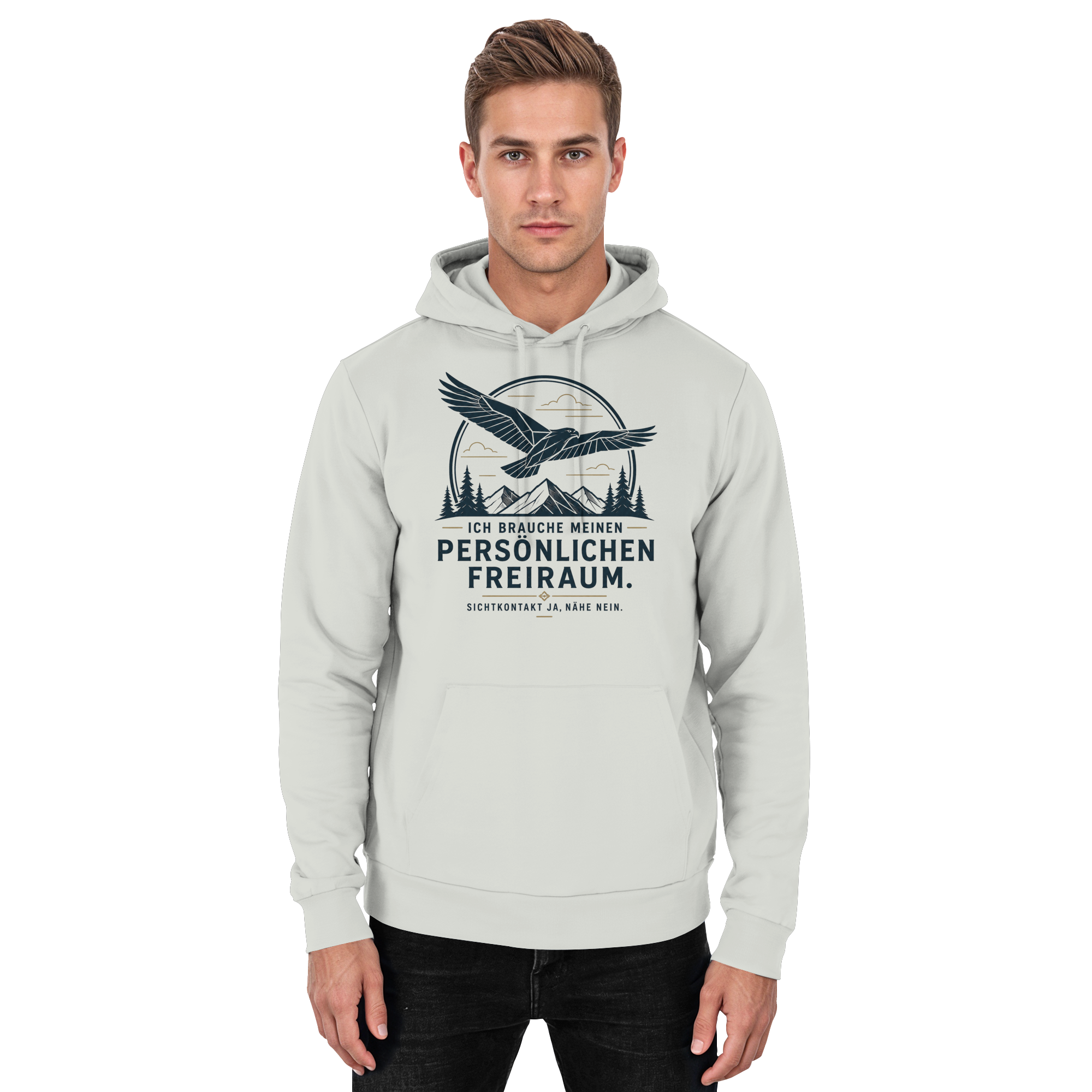 Persönlicher Freiraum - Basic Unisex Hoodie