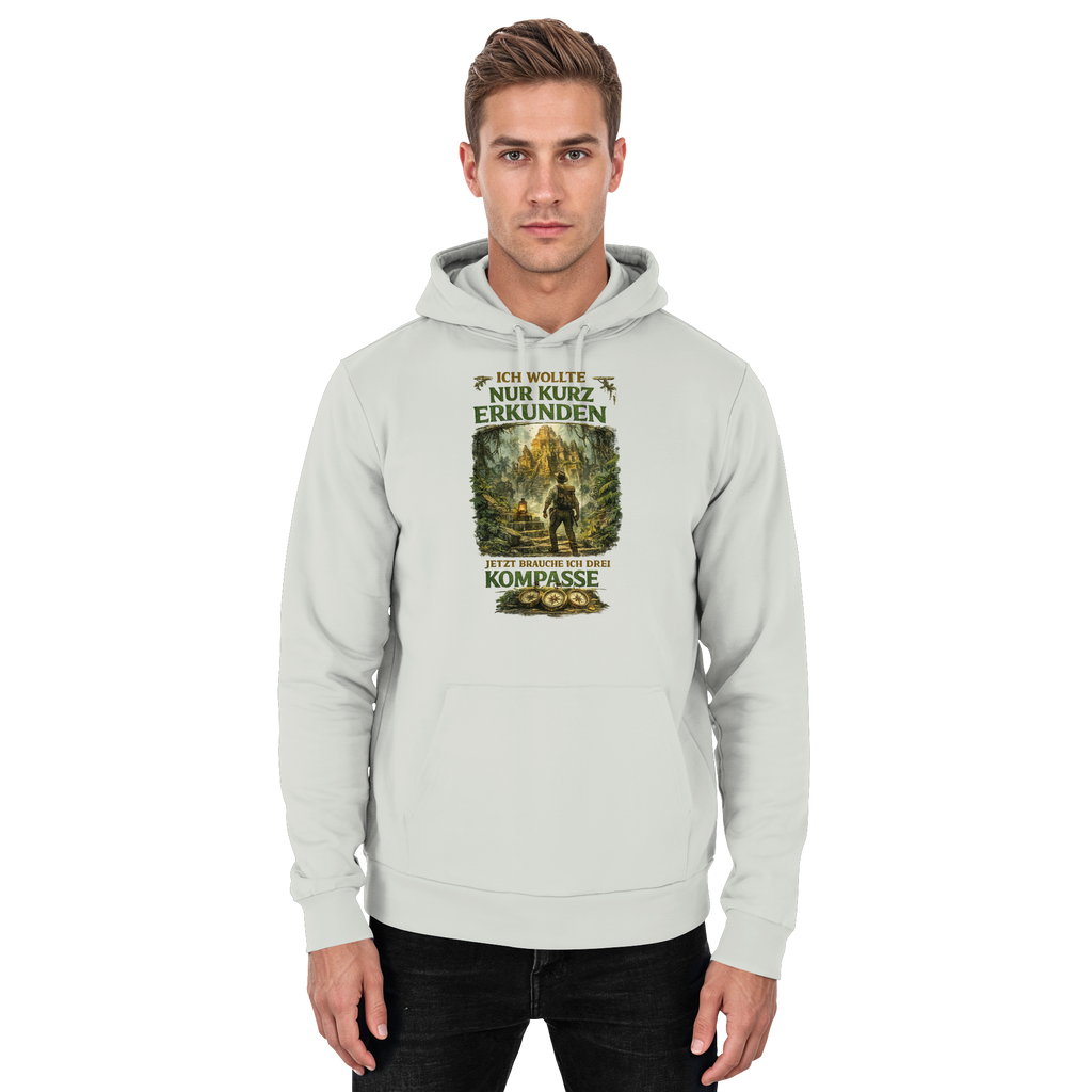 Nur kurz erkunden - Basic Unisex Hoodie