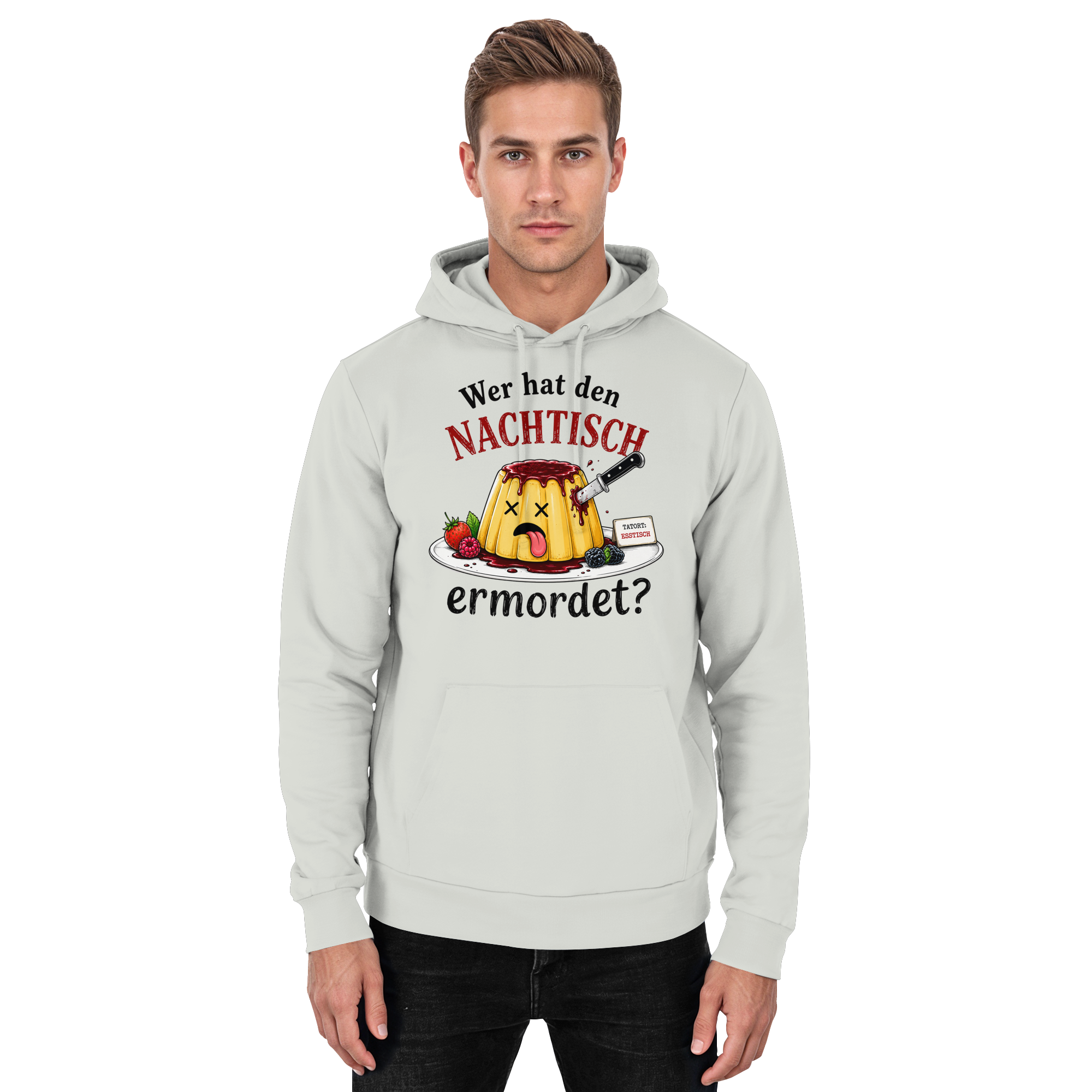Wer hat den Nachtisch ermordet? - Basic Unisex Hoodie