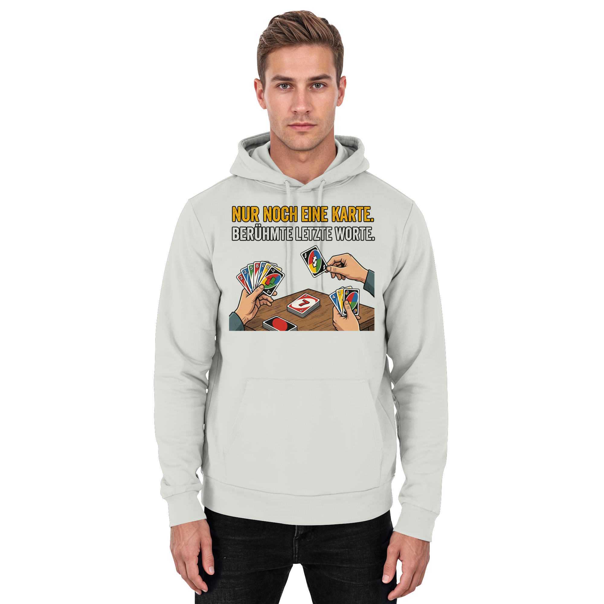Nur noch eine Karte! - Basic Unisex Hoodie