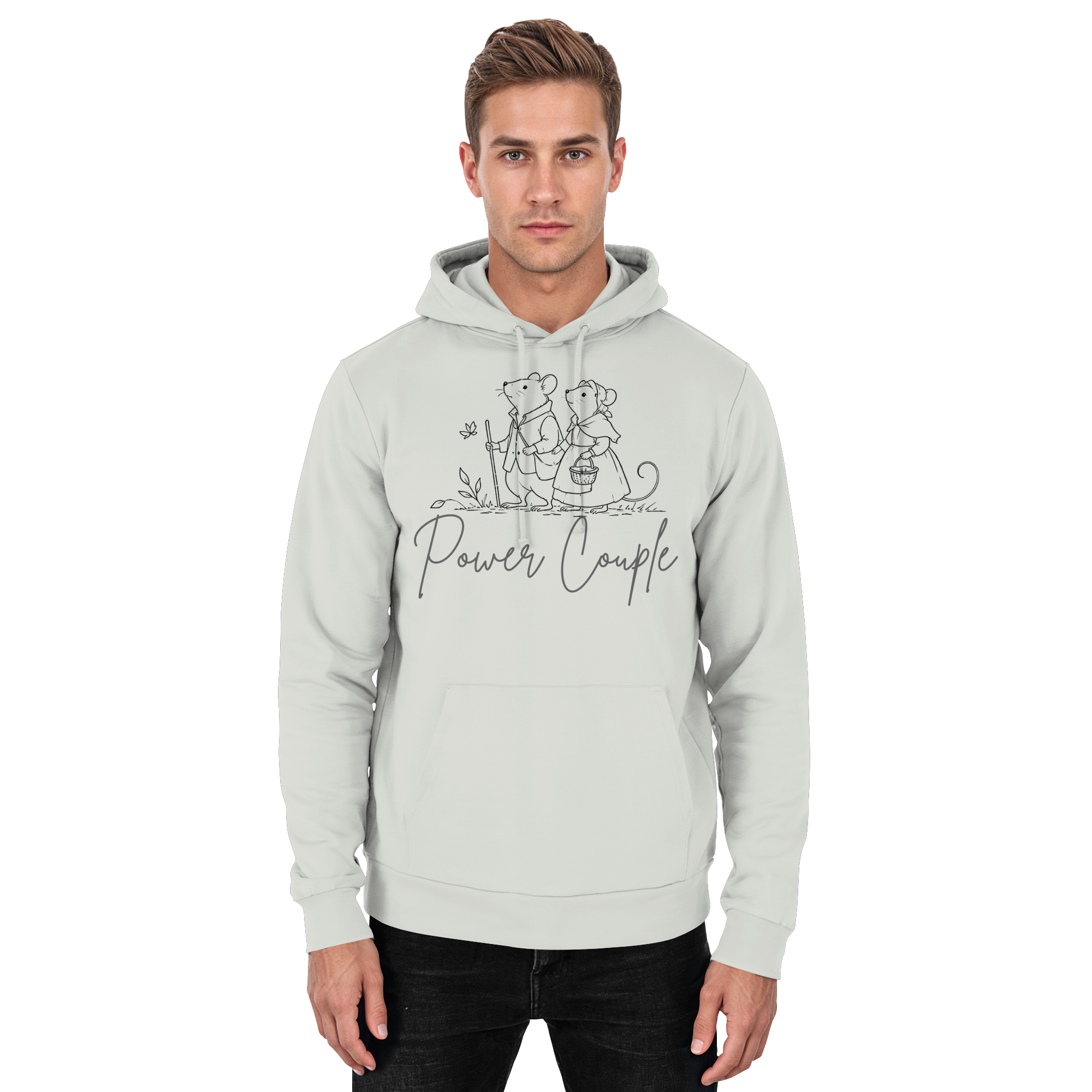 Power Couple - Basic Unisex Hoodie