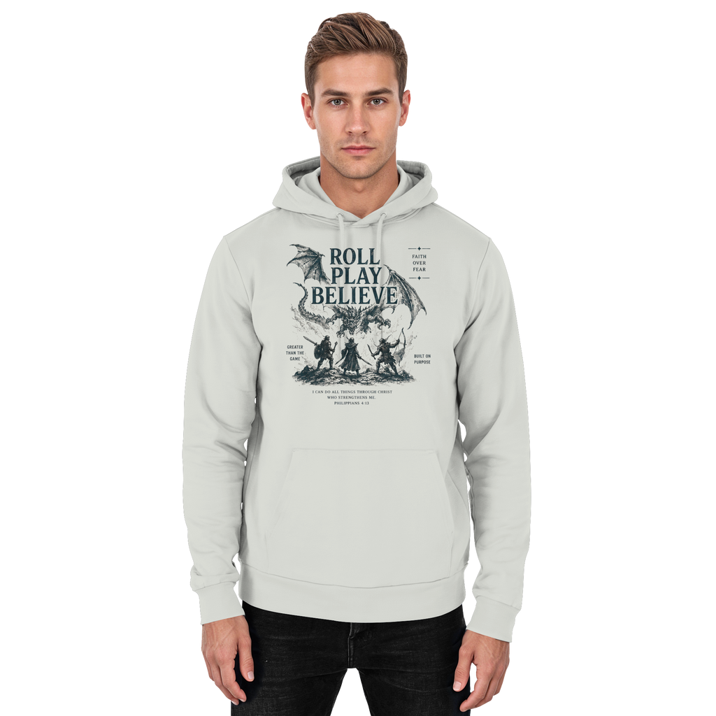Roll. Play. Believe. - Basic Unisex Hoodie
