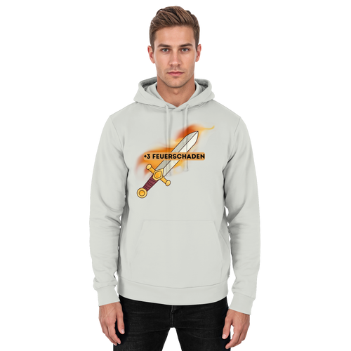 +3 Feuerschaden - Basic Unisex Hoodie