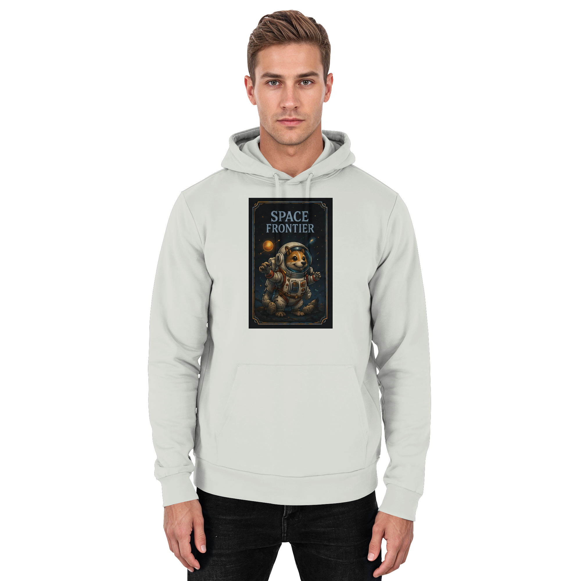 Space Frontier - Basic Unisex Hoodie