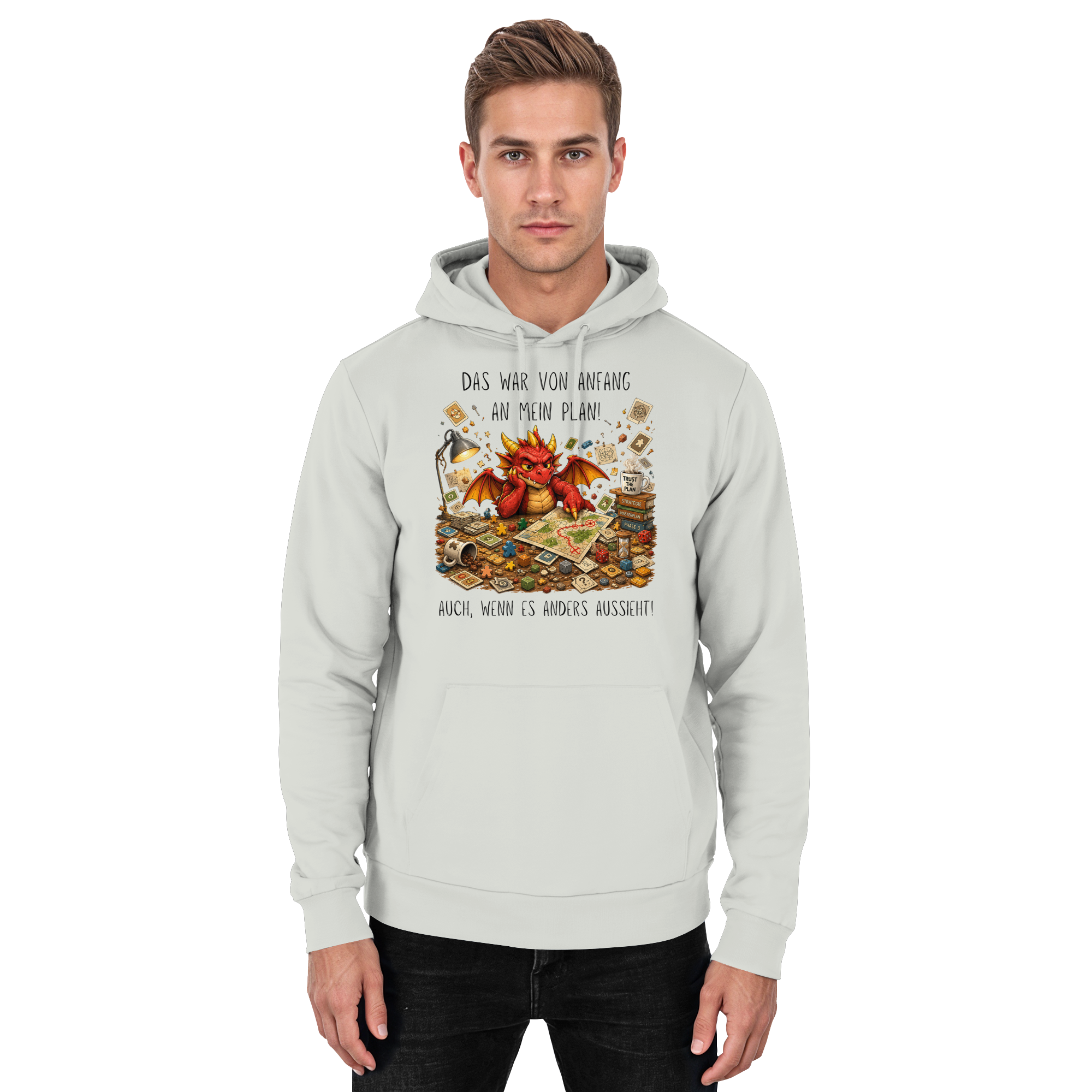 Vertrau dem Plan - Basic Unisex Hoodie