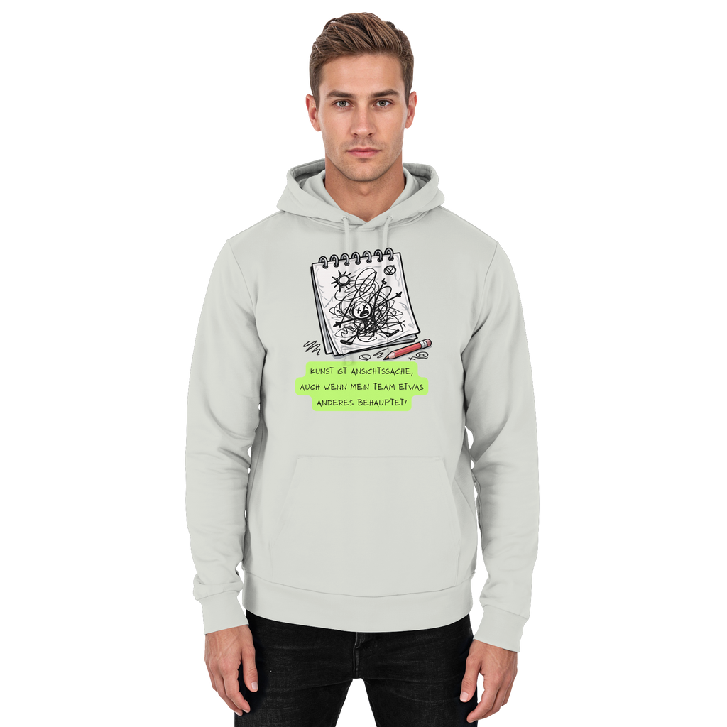Kunst ist Ansichtssache - Basic Unisex Hoodie