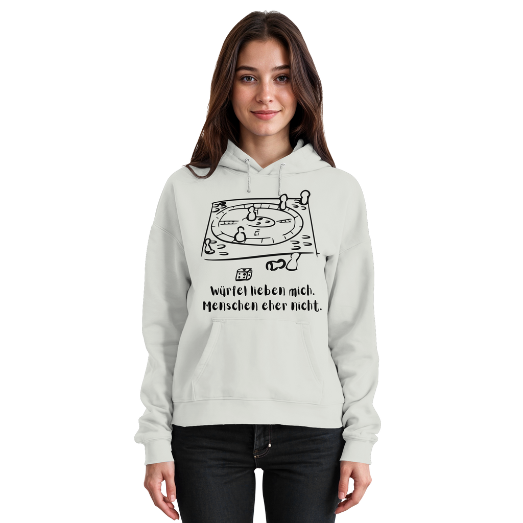 Würfel lieben mich. Menschen eher nicht. - Basic Unisex Hoodie