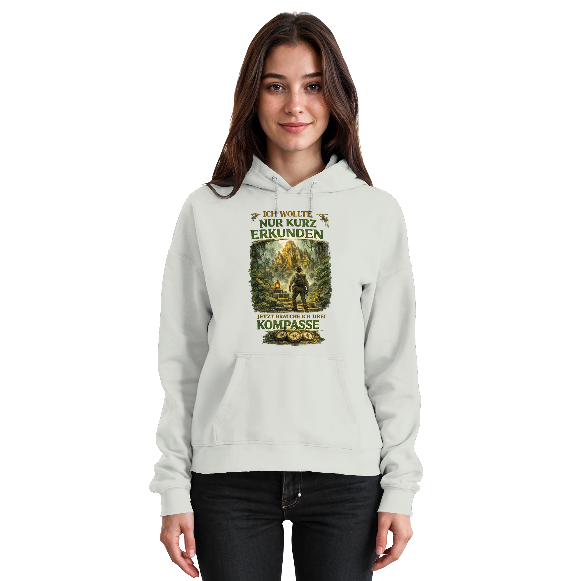 Nur kurz erkunden - Basic Unisex Hoodie