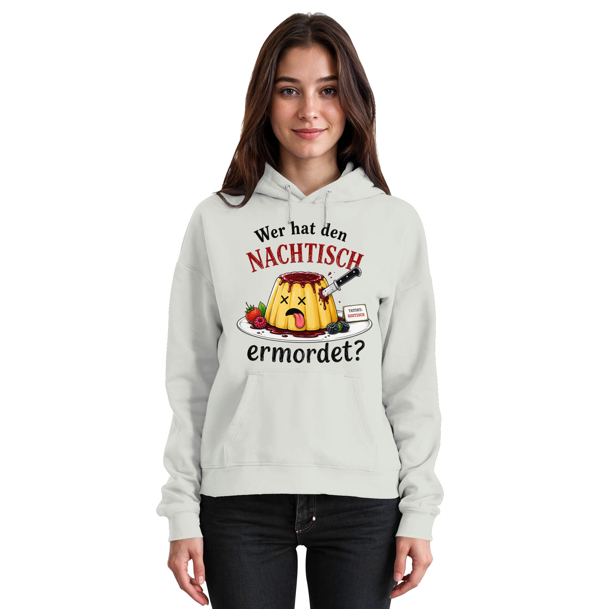 Wer hat den Nachtisch ermordet? - Basic Unisex Hoodie
