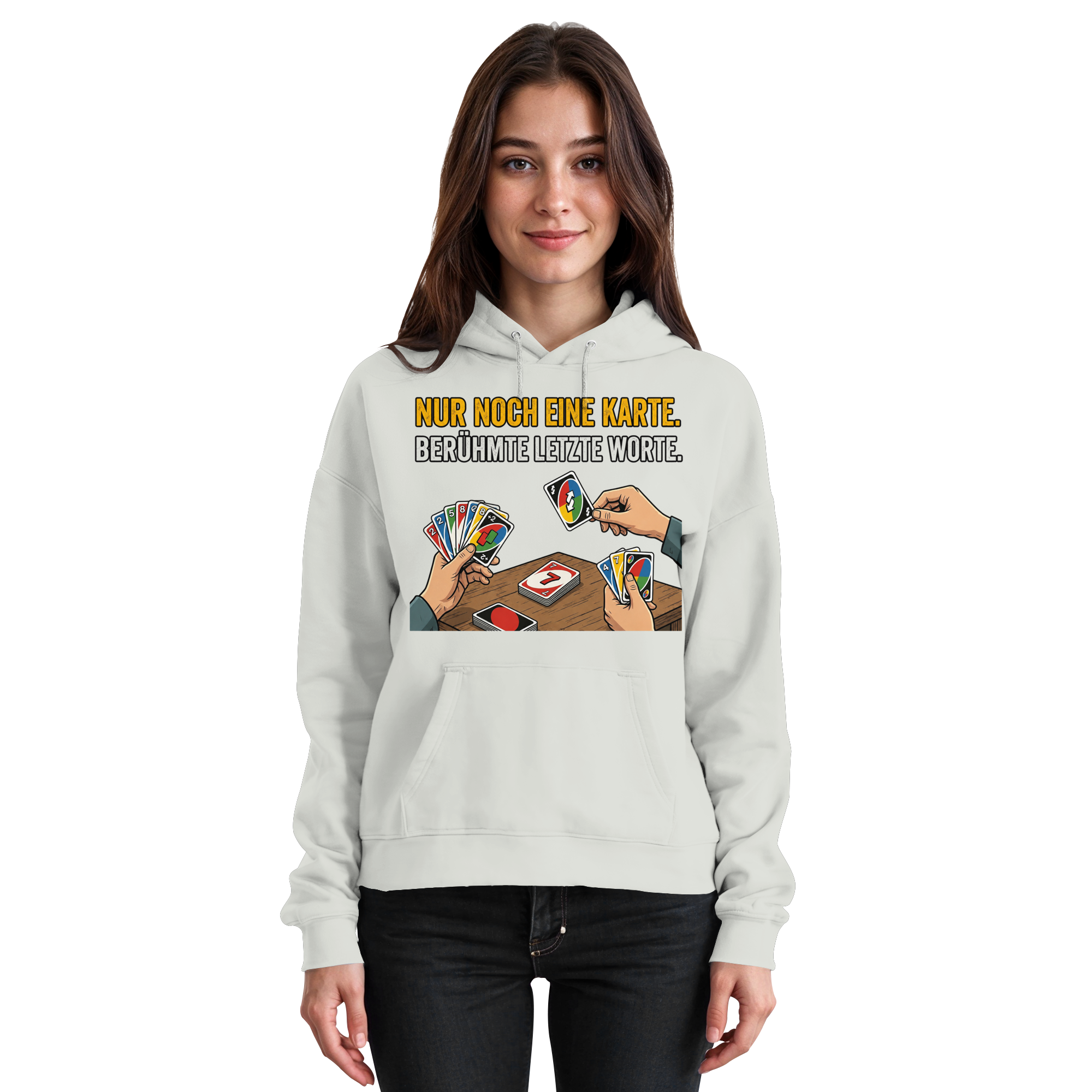 Nur noch eine Karte! - Basic Unisex Hoodie