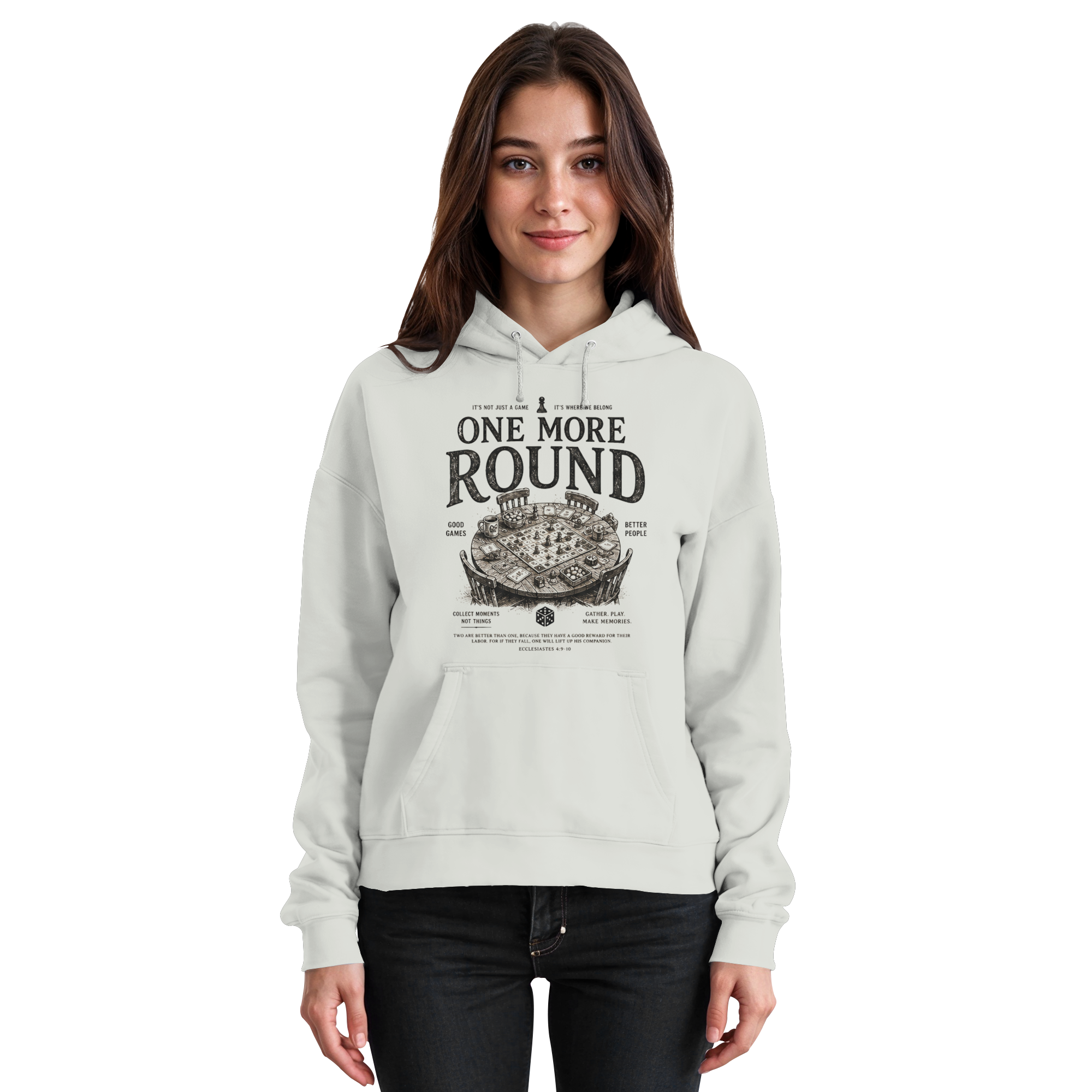 One More Round - Basic Unisex Hoodie