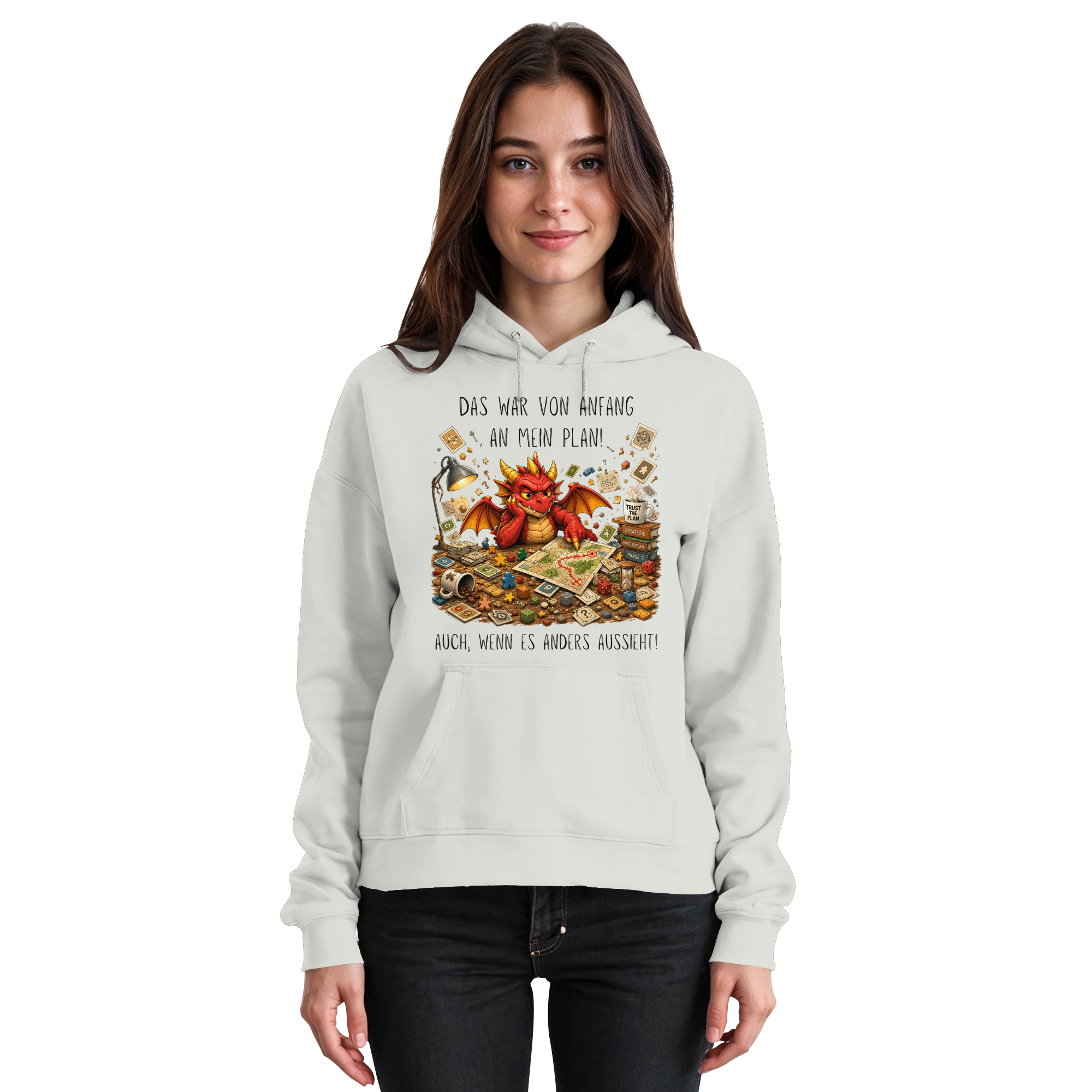 Vertrau dem Plan - Basic Unisex Hoodie