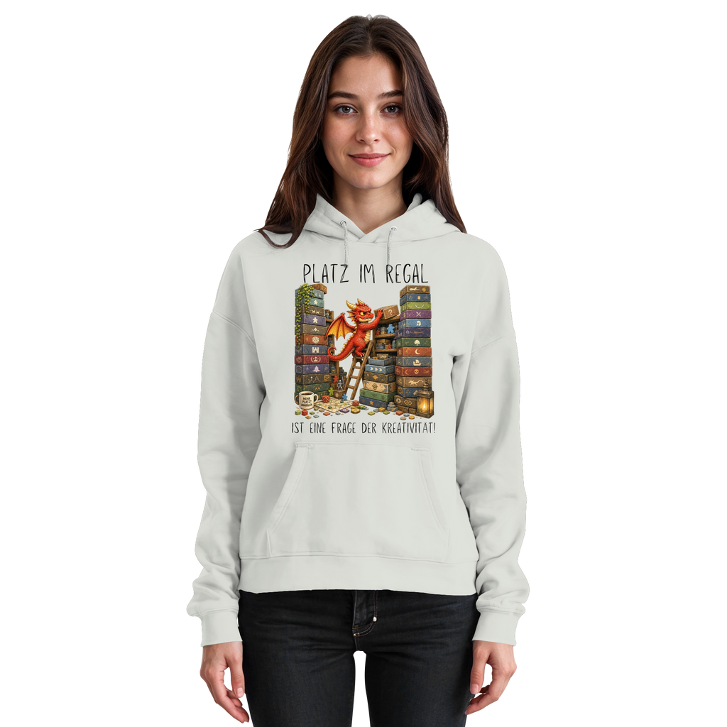 Platz im Regal ist eine Frage der Kreativität. - Basic Unisex Hoodie