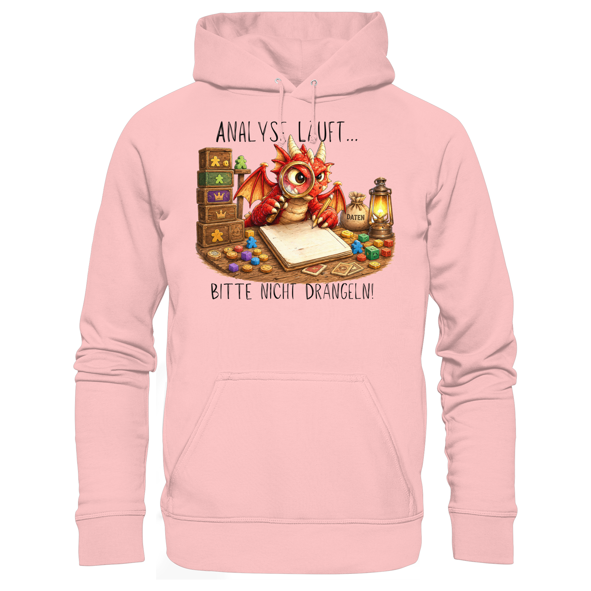 Analyse läuft. Bitte nicht drängeln. - Basic Unisex Hoodie