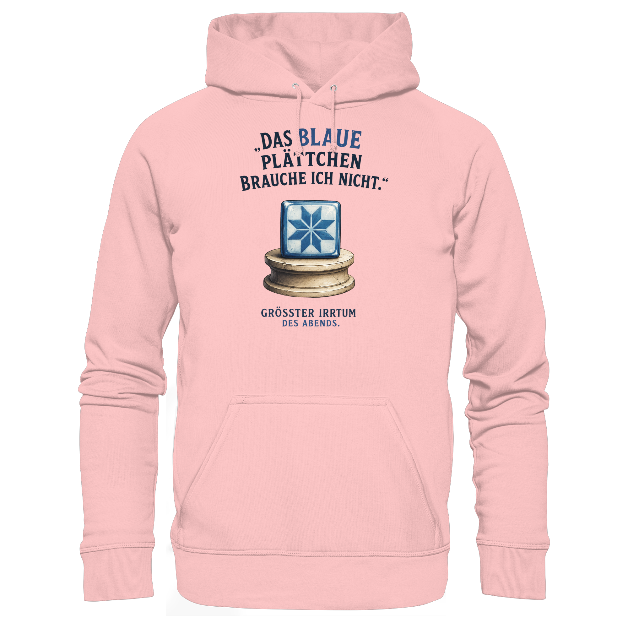 Das blaue Plättchen - Basic Unisex Hoodie