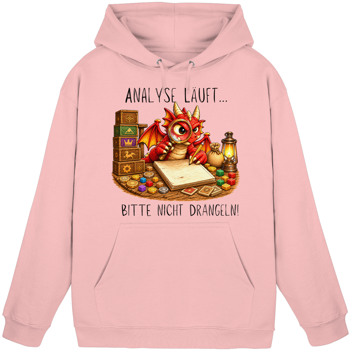 Analyse läuft. Bitte nicht drängeln. - Basic Unisex Hoodie