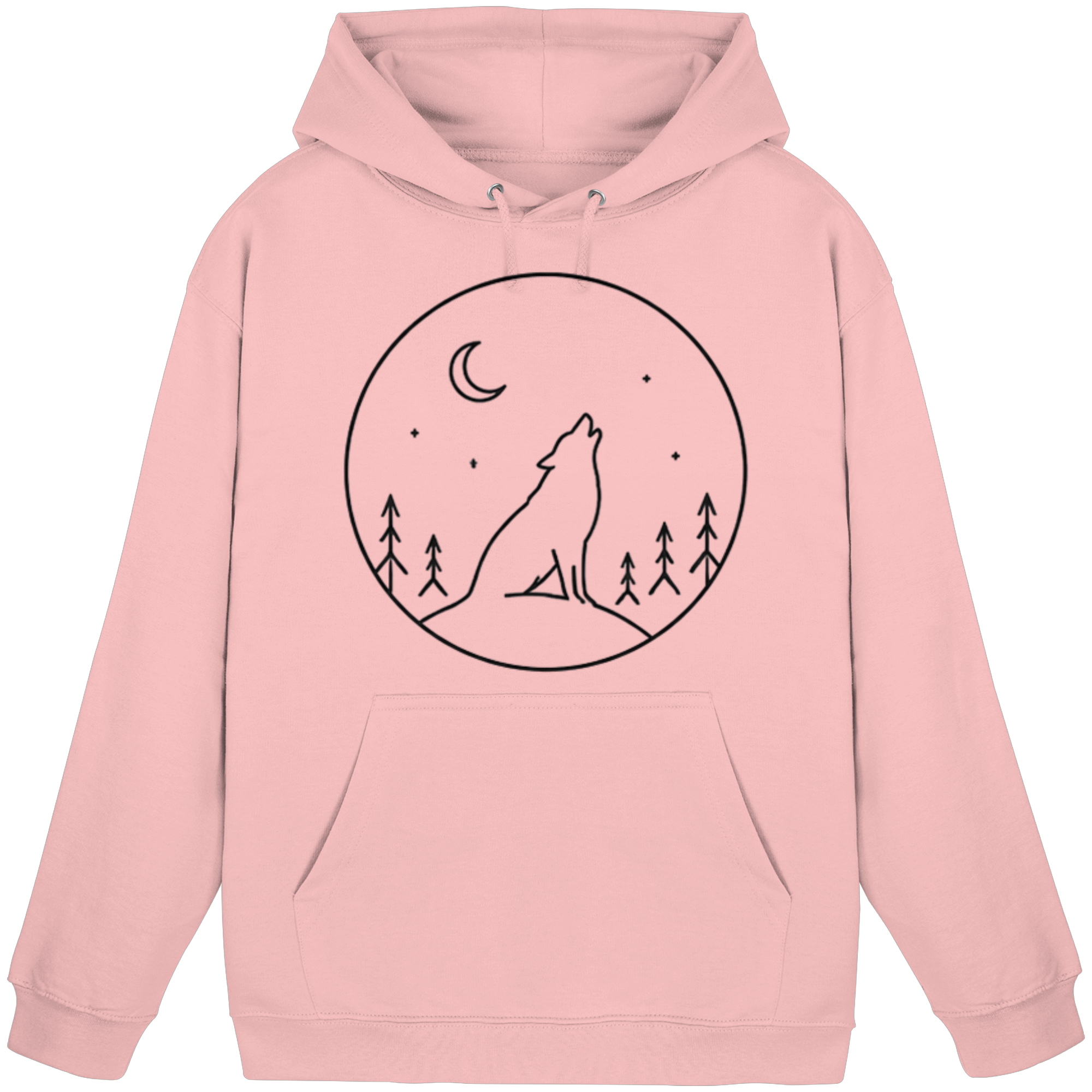 Die Nacht beginnt. - Basic Unisex Hoodie