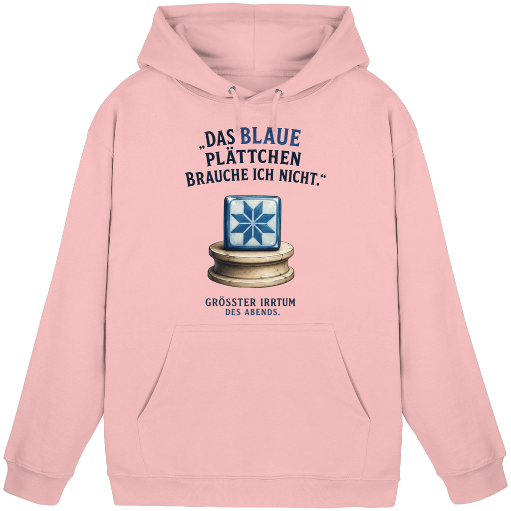 Das blaue Plättchen - Basic Unisex Hoodie