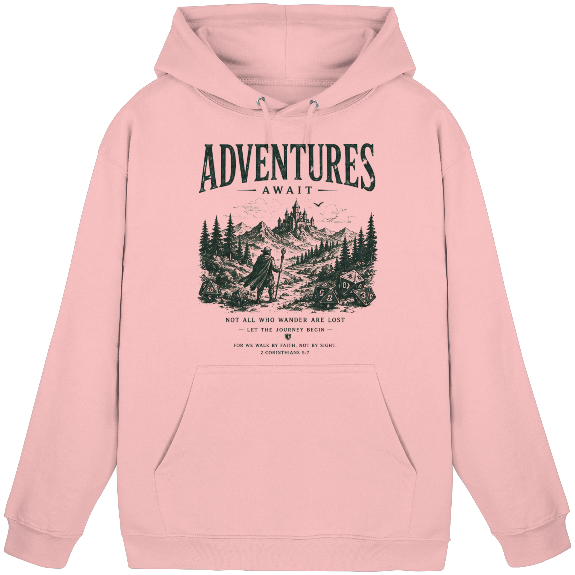 Adventures Await. - Basic Unisex Hoodie