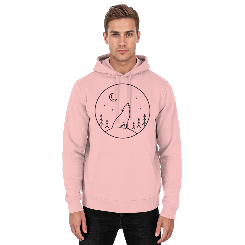 Die Nacht beginnt. - Basic Unisex Hoodie