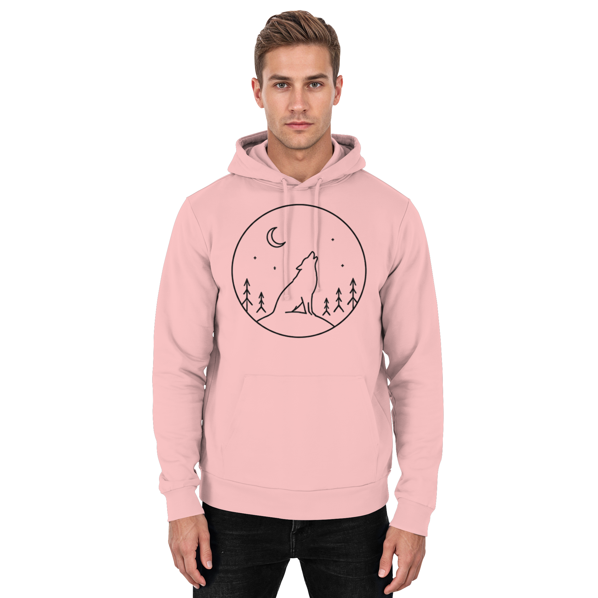 Die Nacht beginnt. - Basic Unisex Hoodie