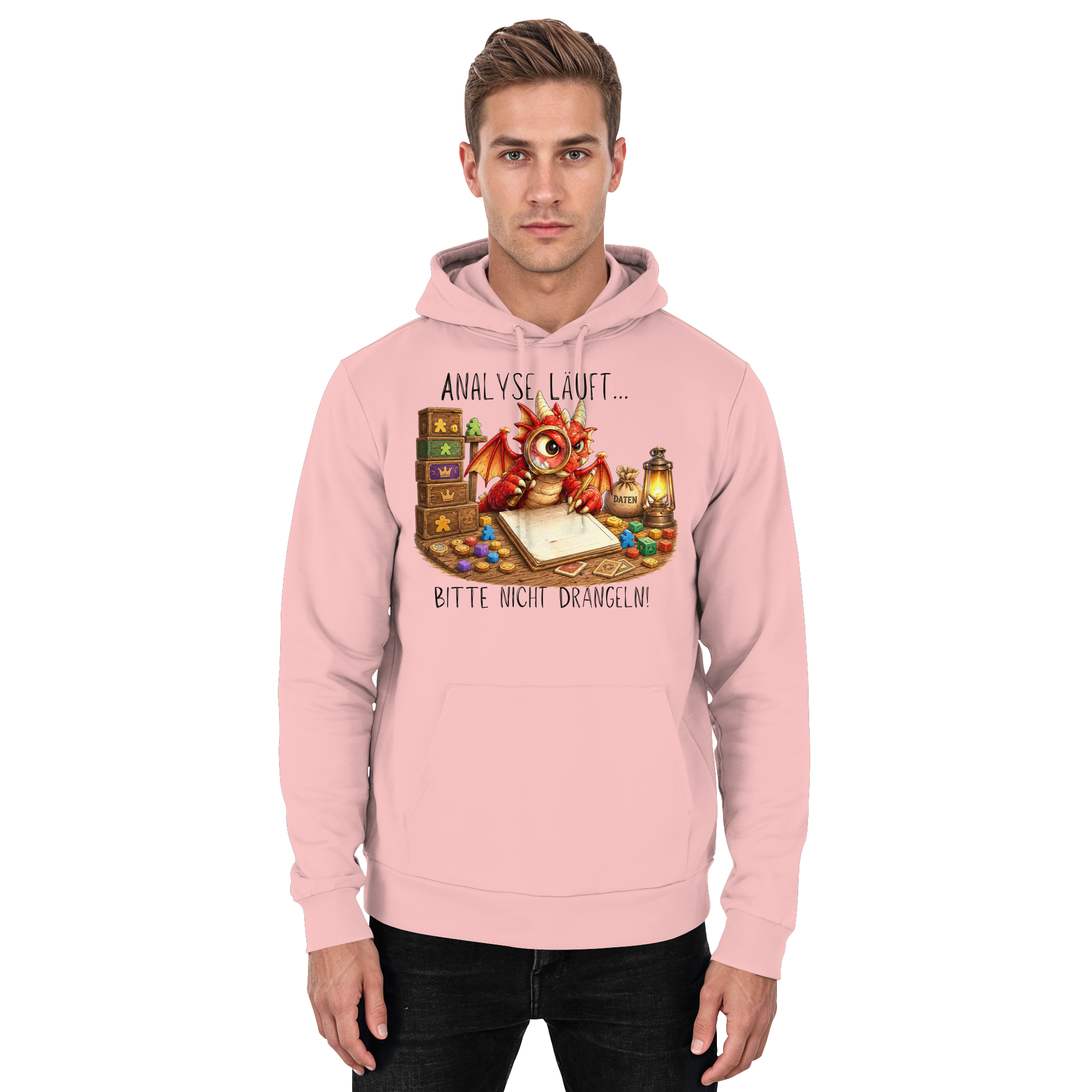 Analyse läuft. Bitte nicht drängeln. - Basic Unisex Hoodie