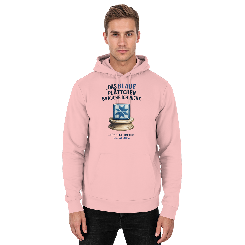 Das blaue Plättchen - Basic Unisex Hoodie