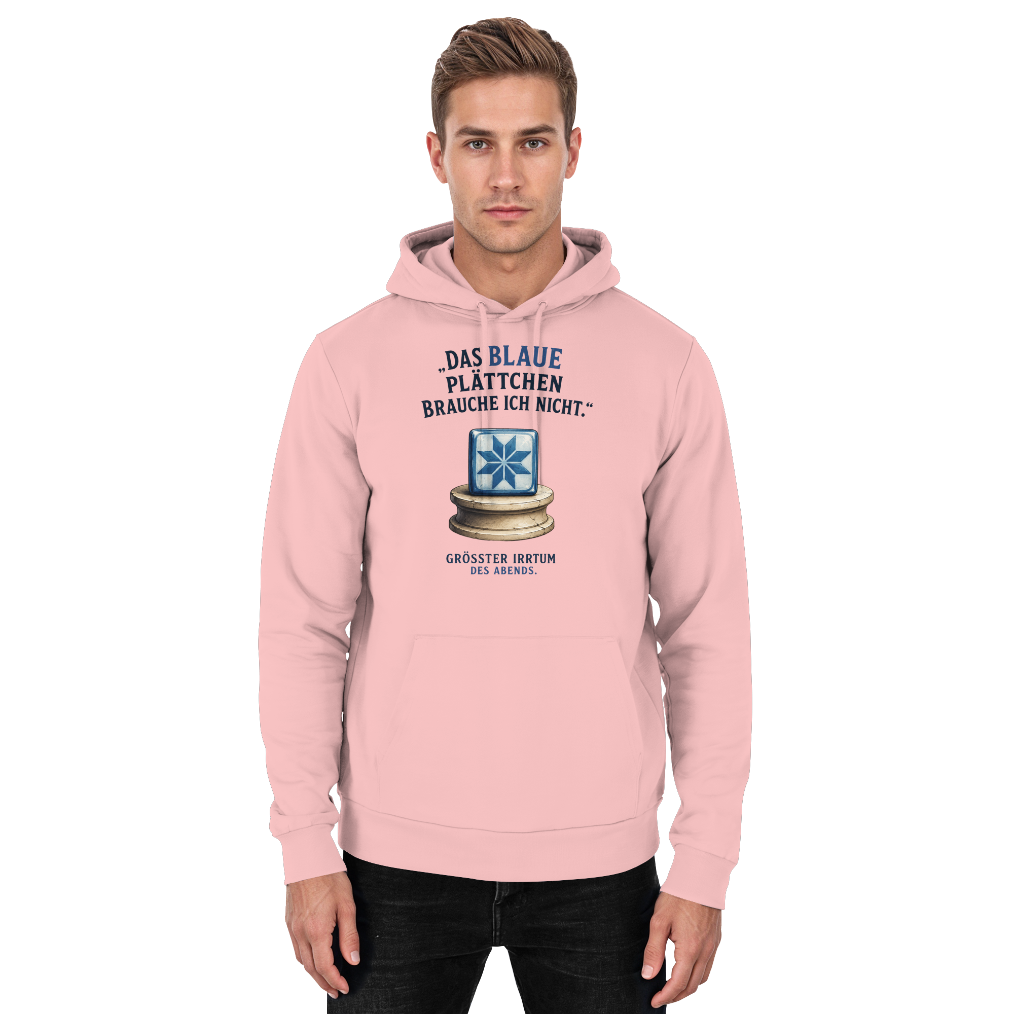 Das blaue Plättchen - Basic Unisex Hoodie