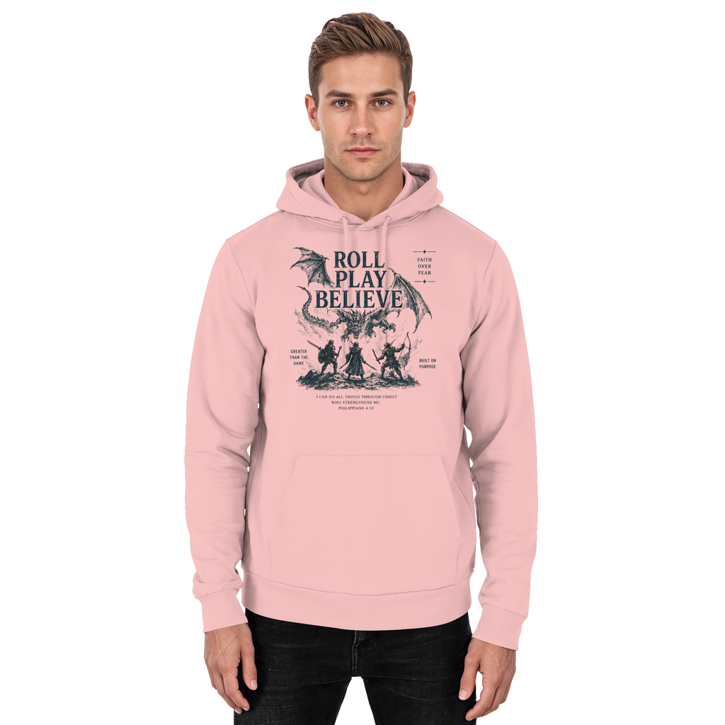Roll. Play. Believe. - Basic Unisex Hoodie