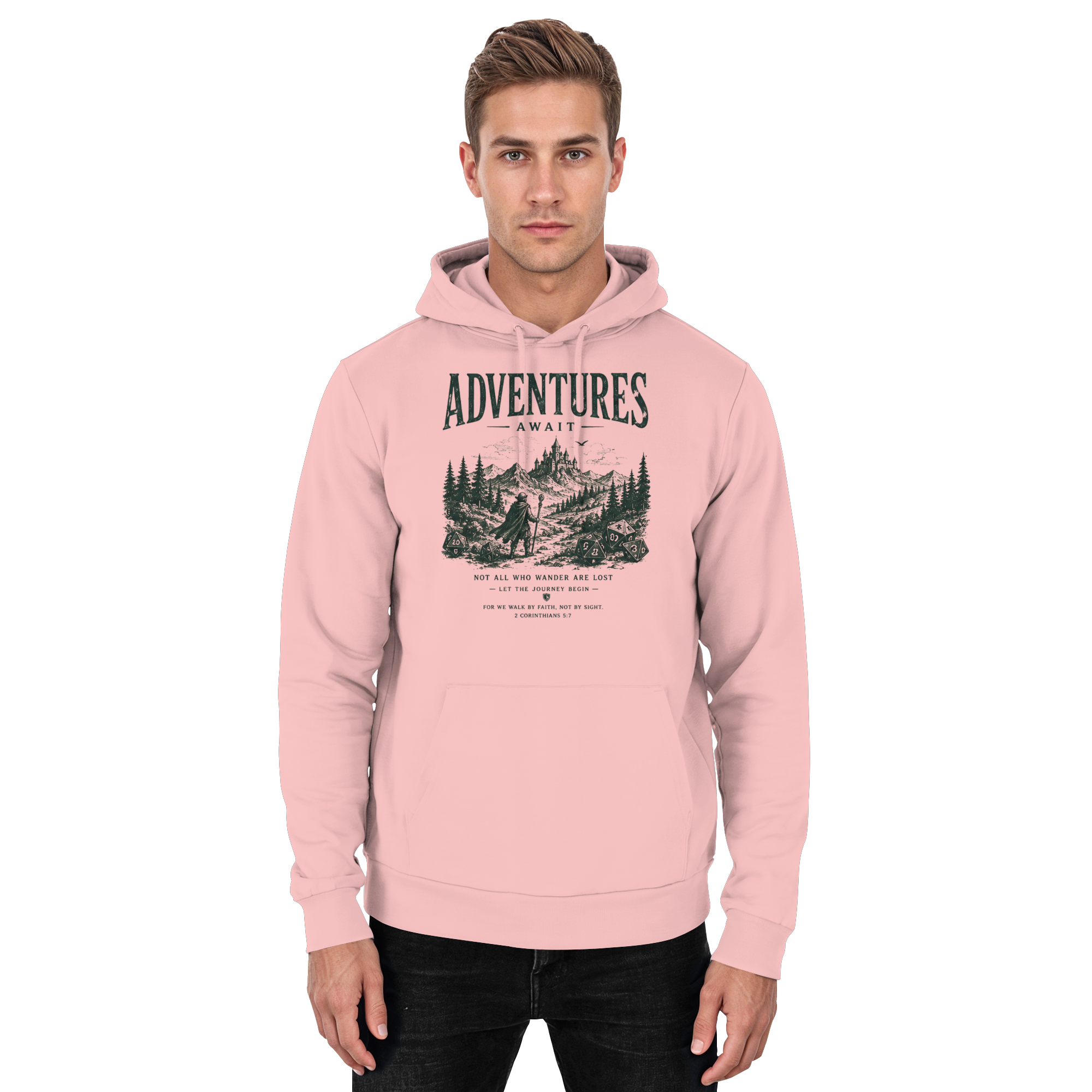 Adventures Await. - Basic Unisex Hoodie