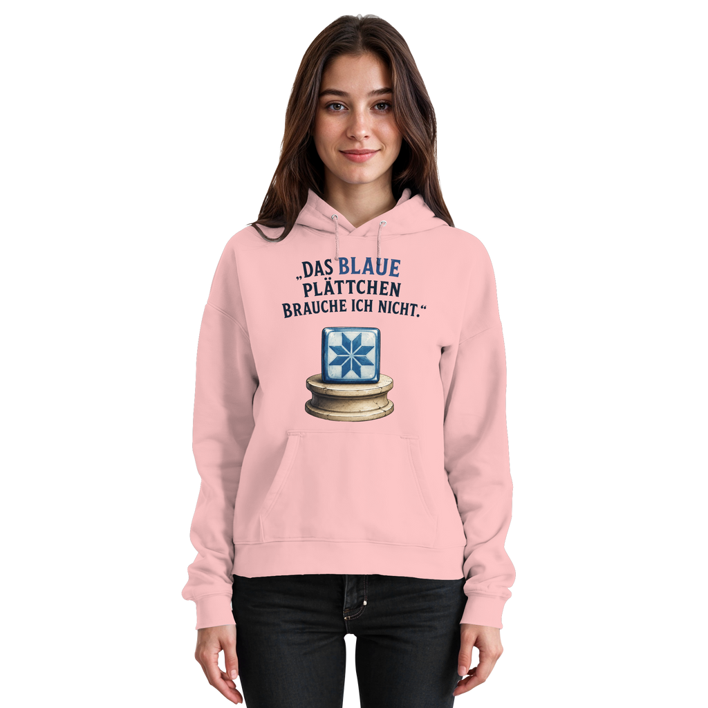 Das blaue Plättchen - Basic Unisex Hoodie