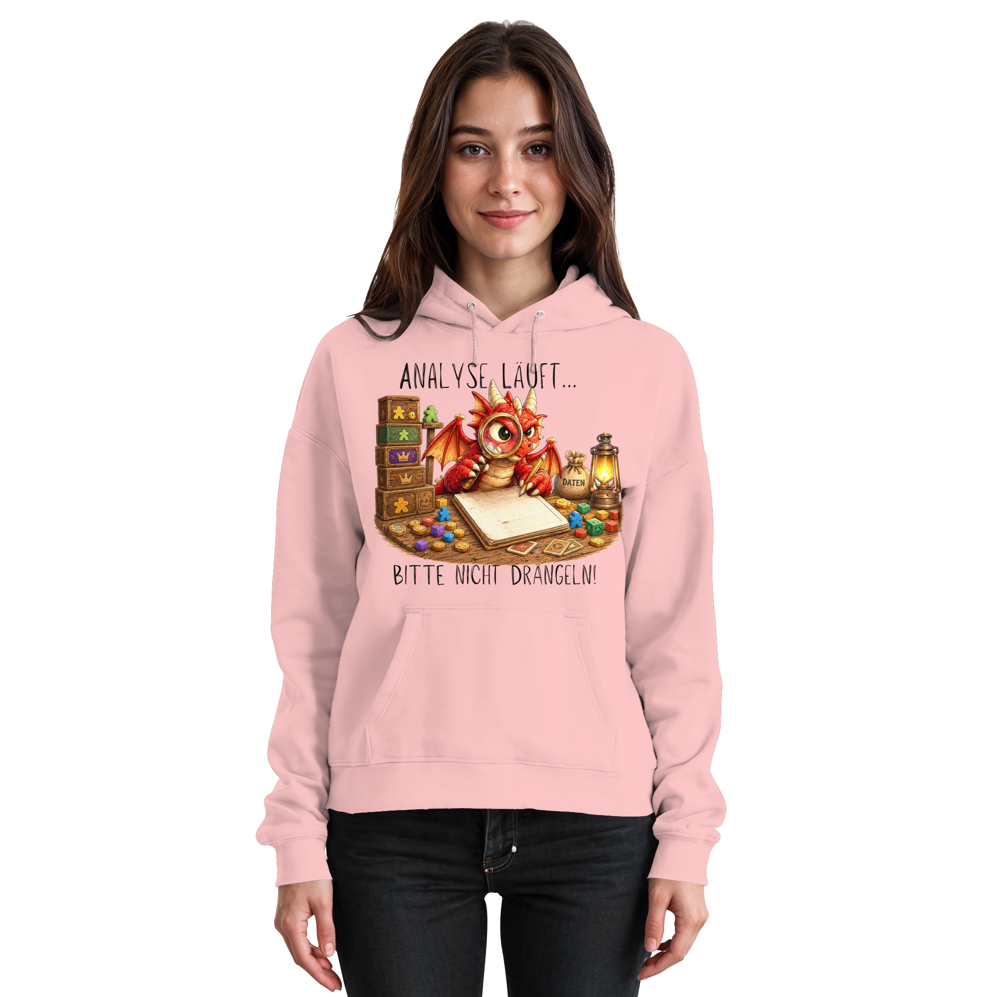 Analyse läuft. Bitte nicht drängeln. - Basic Unisex Hoodie