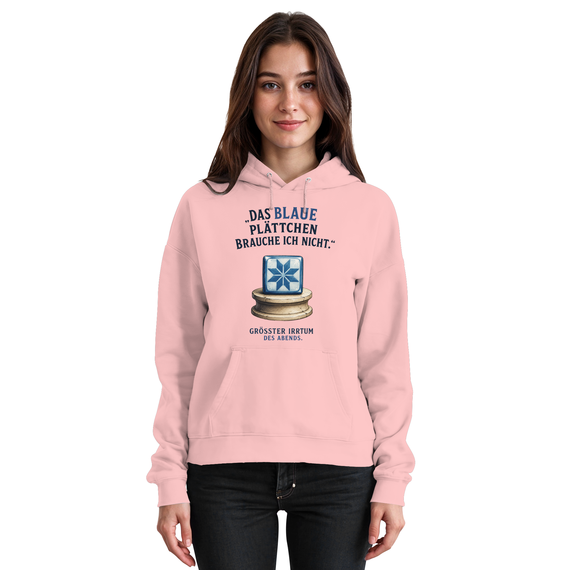 Das blaue Plättchen - Basic Unisex Hoodie