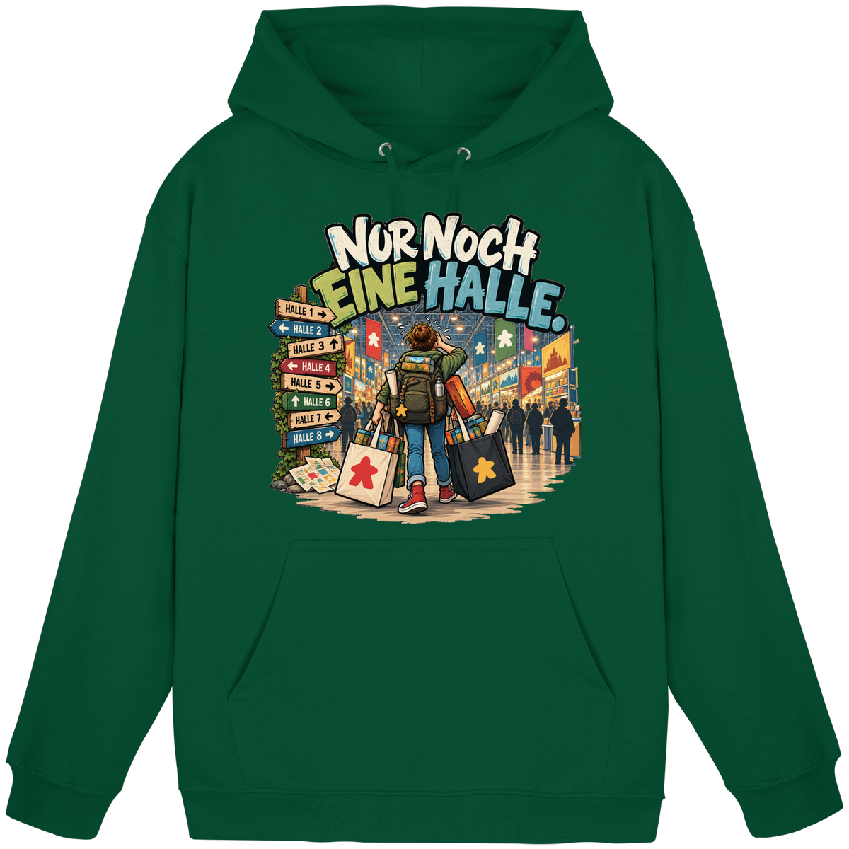 Nur noch eine Halle - Basic Unisex Hoodie