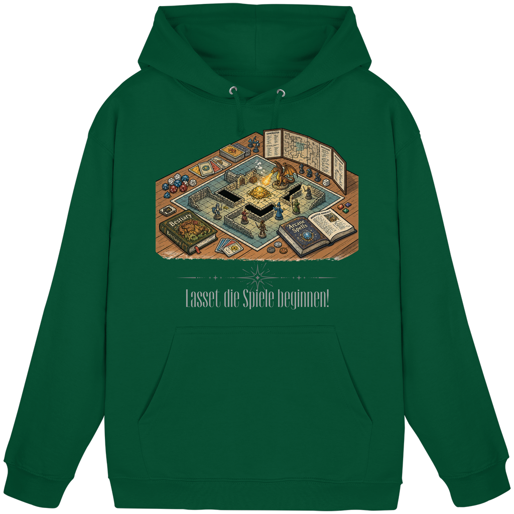 Lasset die Spiele beginnen!  - Basic Unisex Hoodie