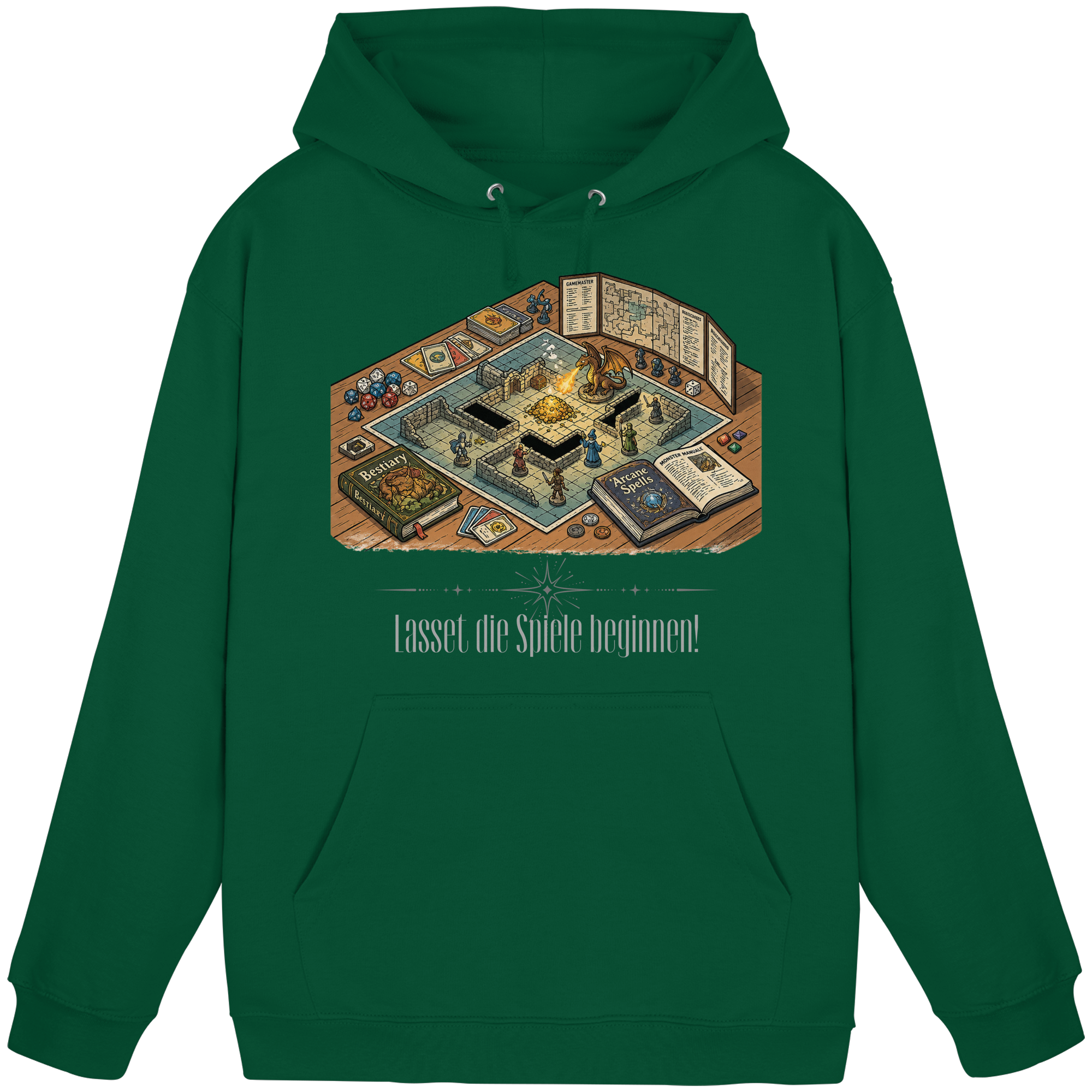 Lasset die Spiele beginnen!  - Basic Unisex Hoodie