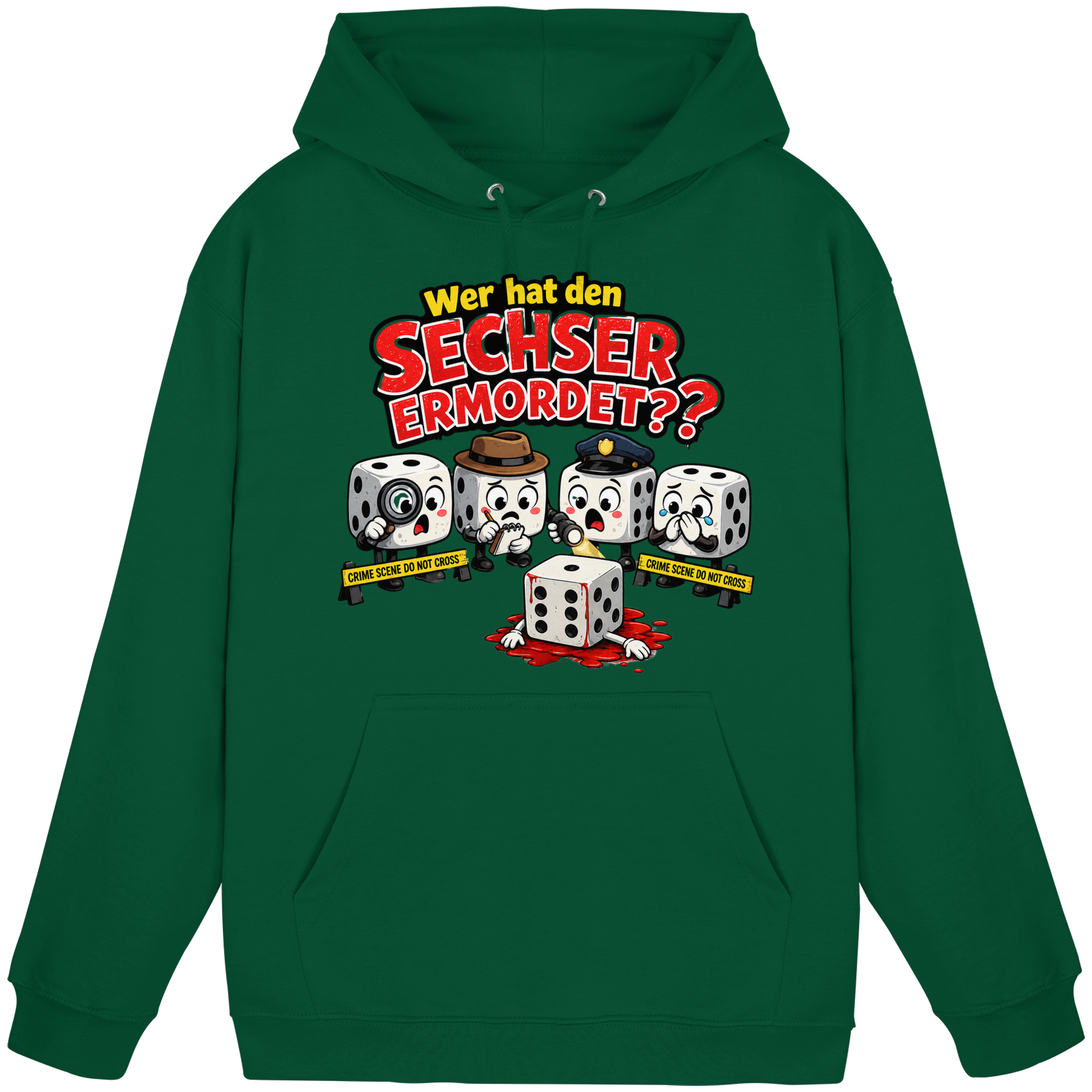Wer hat den Sechser ermordet? - Basic Unisex Hoodie